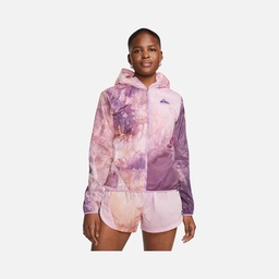 Nike Repel Trail-Running All-Over Printed Recoverable Full-Zip Hoodie Kadın Ceket