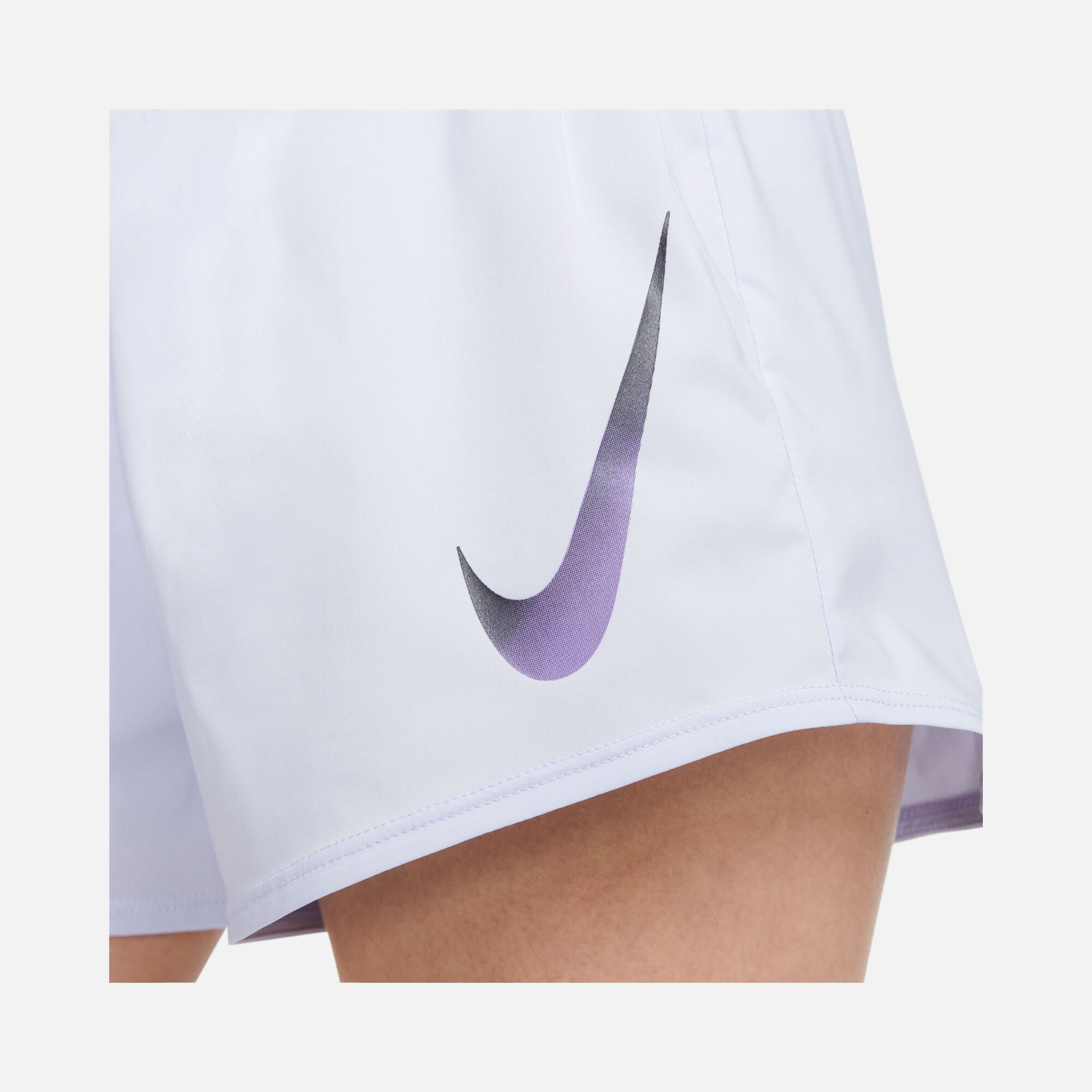 Nike Swoosh Dri-Fit Ultra-Soft Woven Brief-Lined Running Kadın Şort