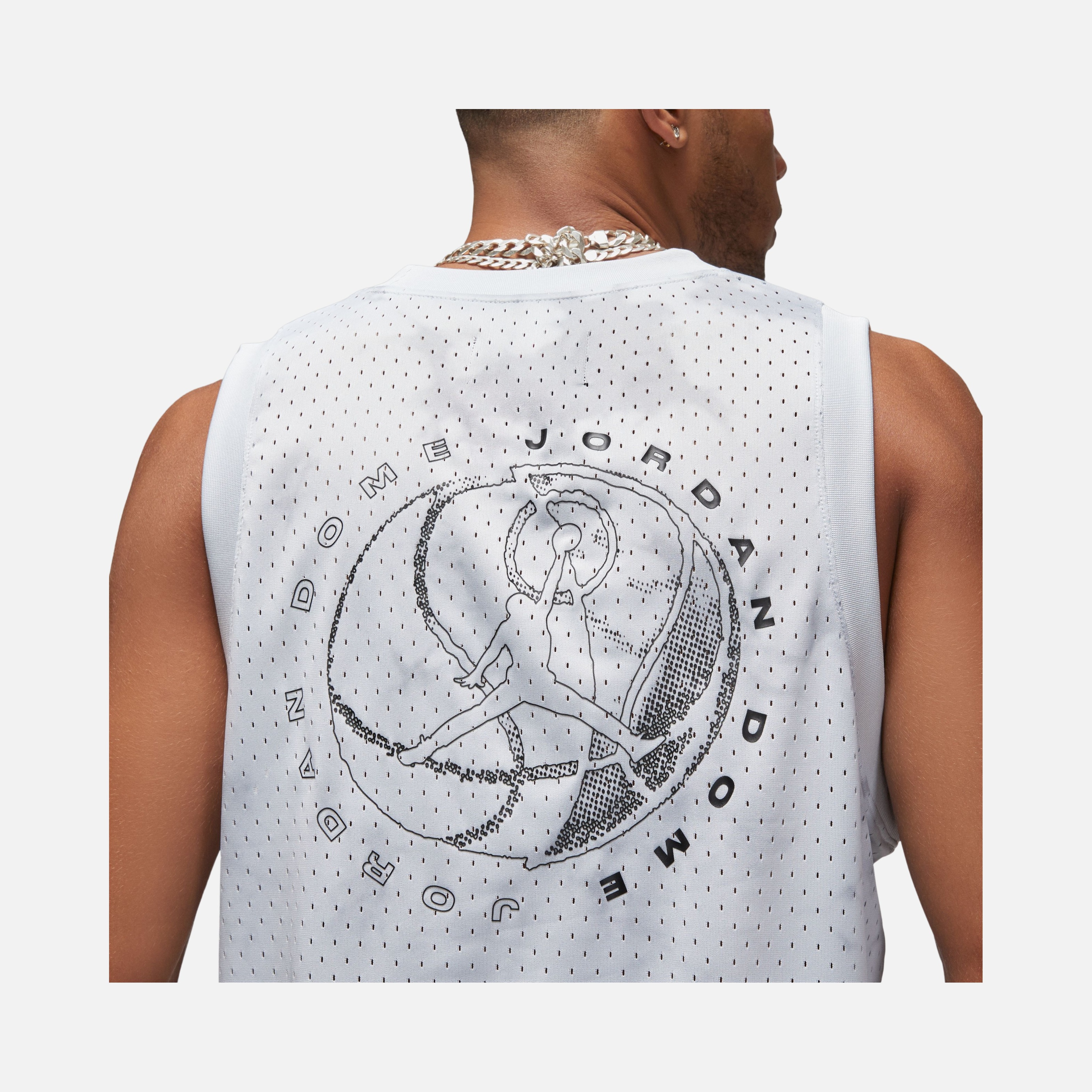 Nike Jordan Dri-Fit Sport Breakfast Club Mesh Jersey Erkek Atlet