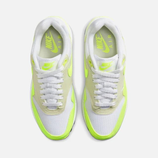 Nike Beyaz Nike Air Max 1 ''Suede Detail'' Kadın Spor Ayakkabı