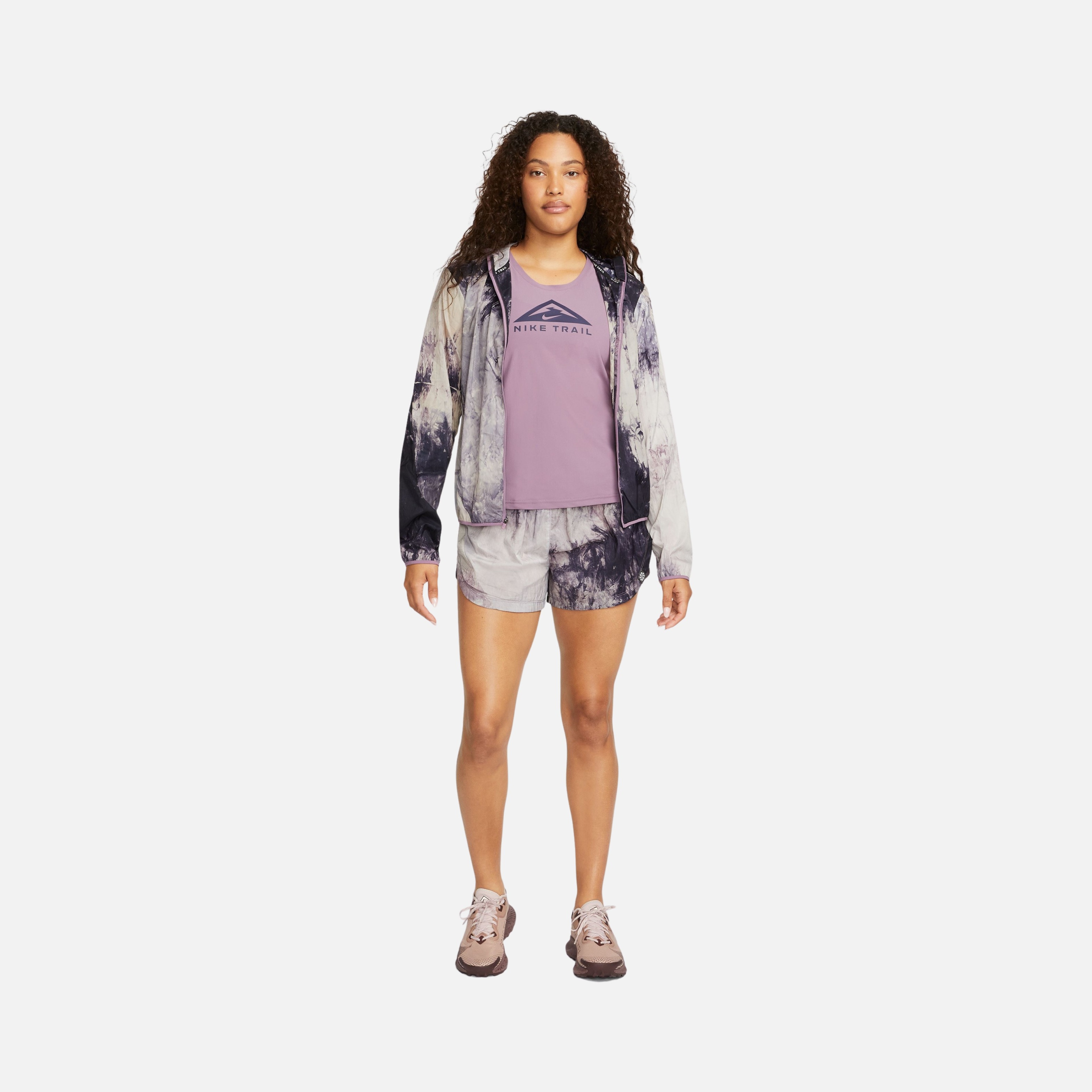 Nike Trail Running Dri-Fit Logo Sport Sleeveless Kadın Atlet