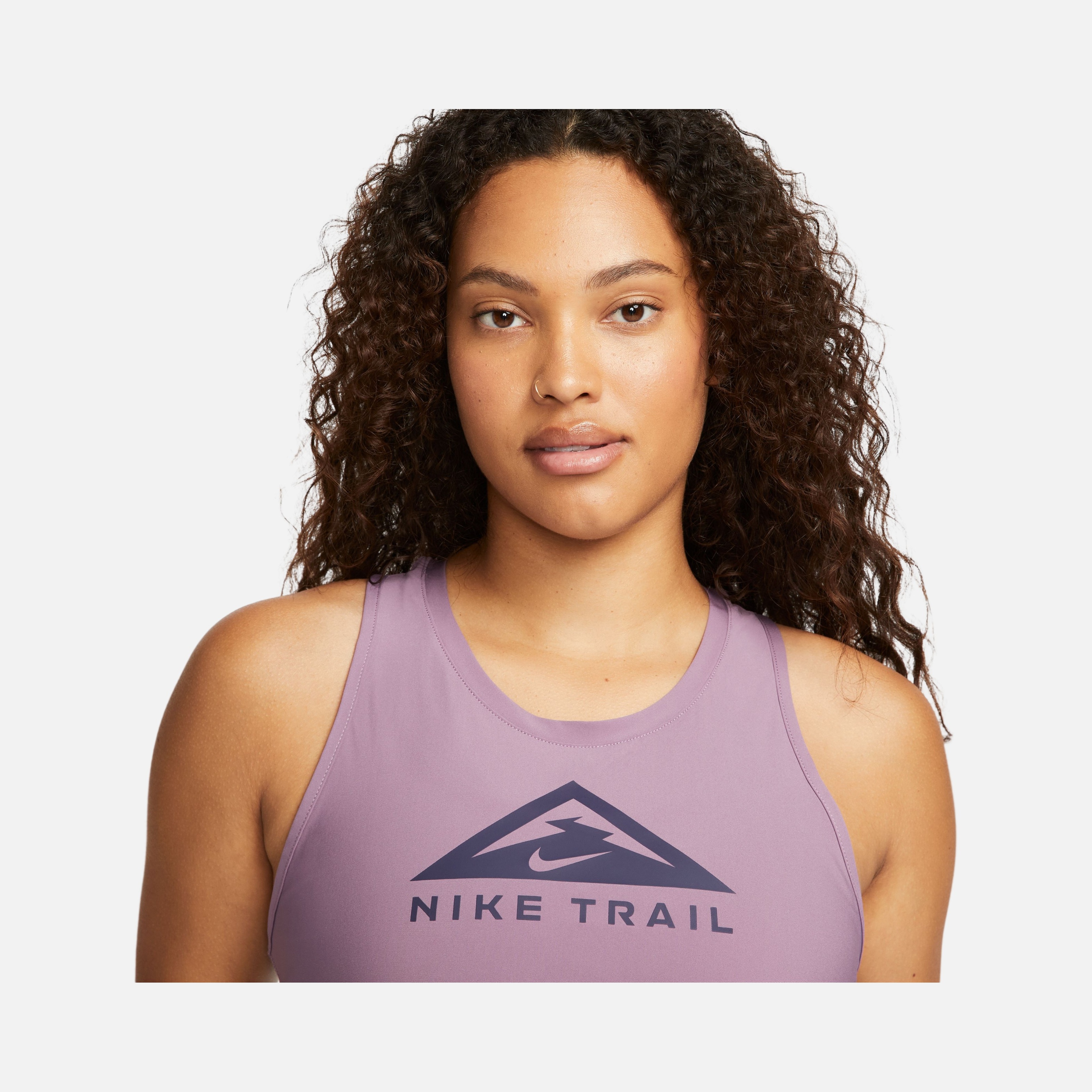 Nike Trail Running Dri-Fit Logo Sport Sleeveless Kadın Atlet