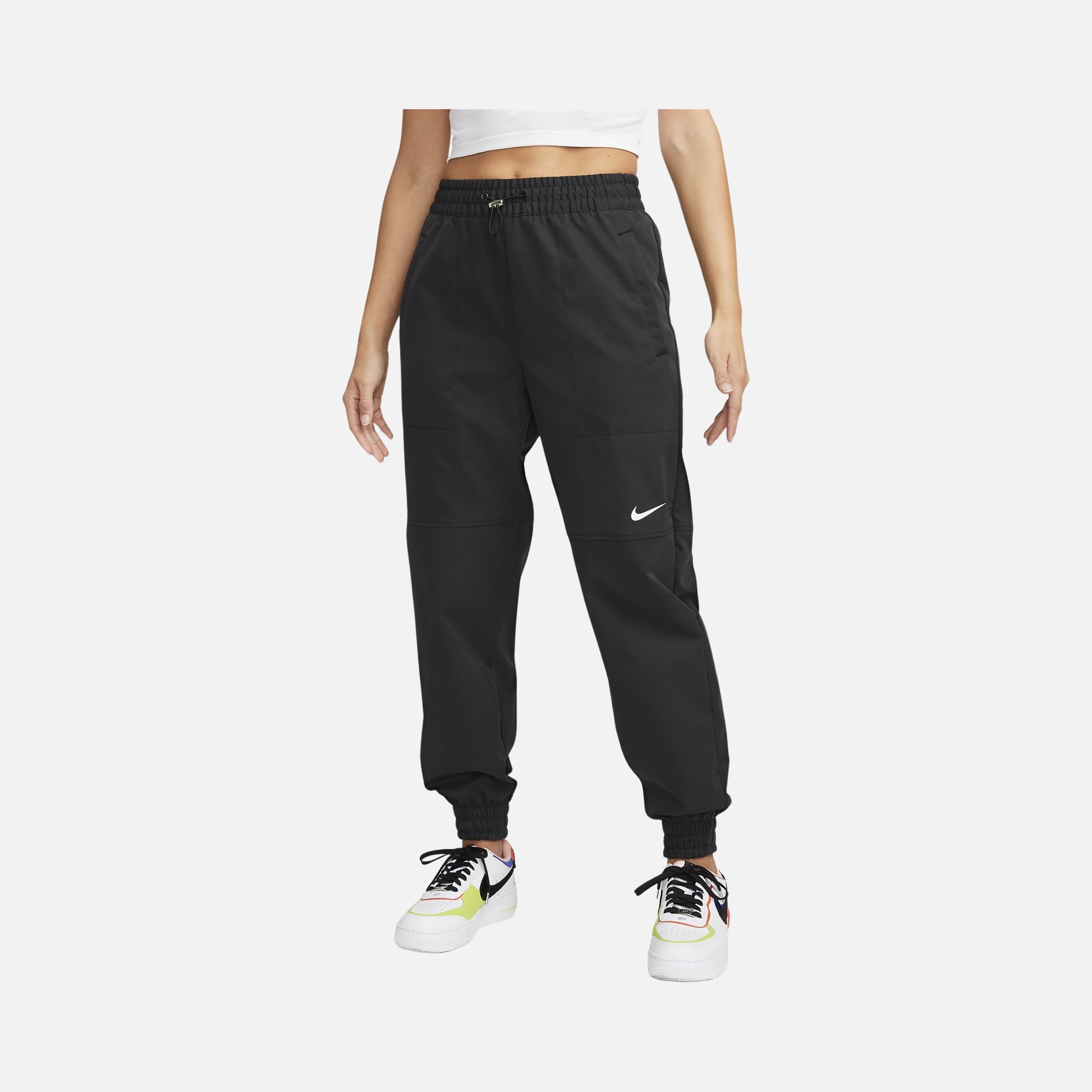 Nike Sportswear Swoosh Woven Water Repellent Finish Kadın Eşofman Altı