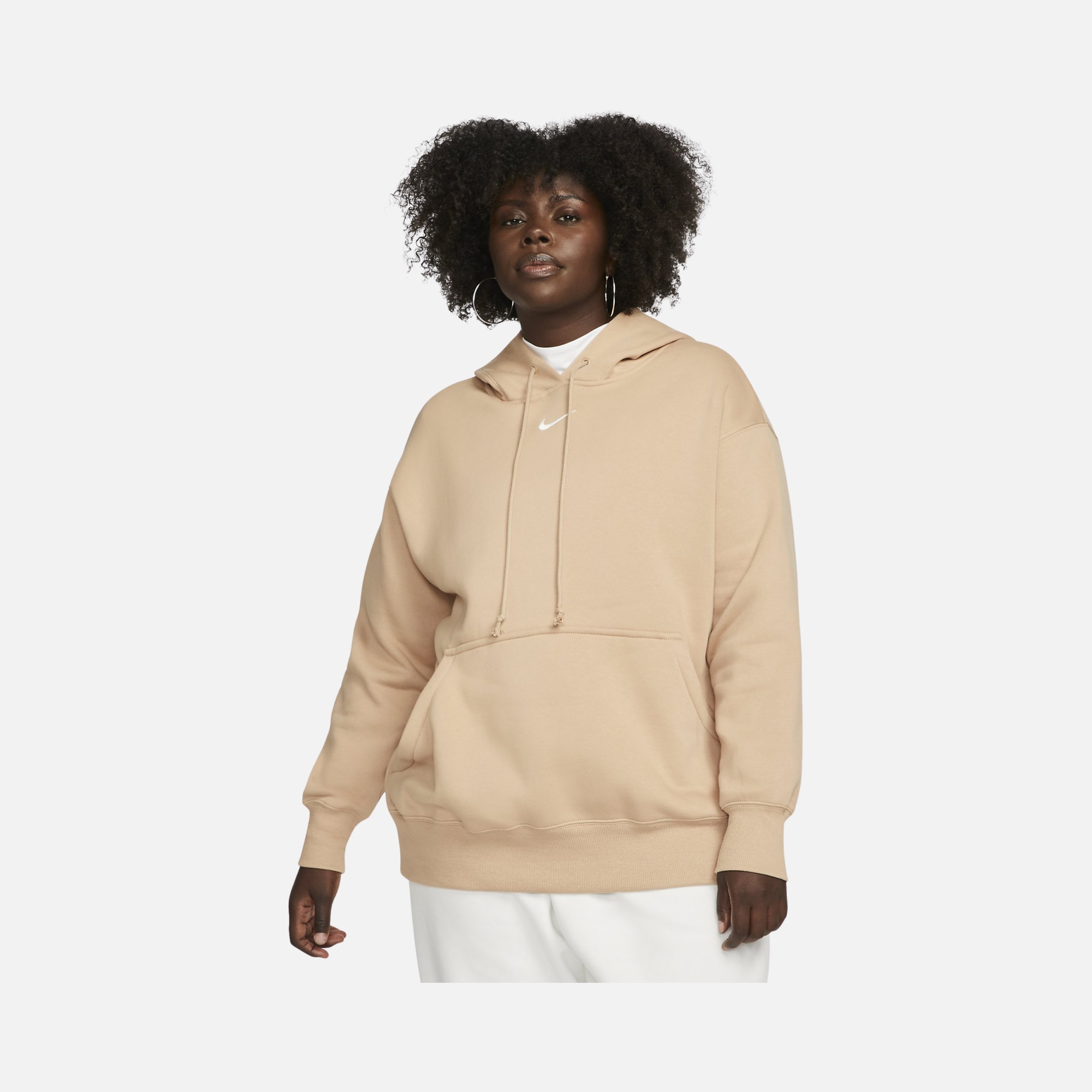 Nike Sportswear Phoenix Fleece Oversized Pullover Hoodie (Plus Size) Kadın Sweatshirt