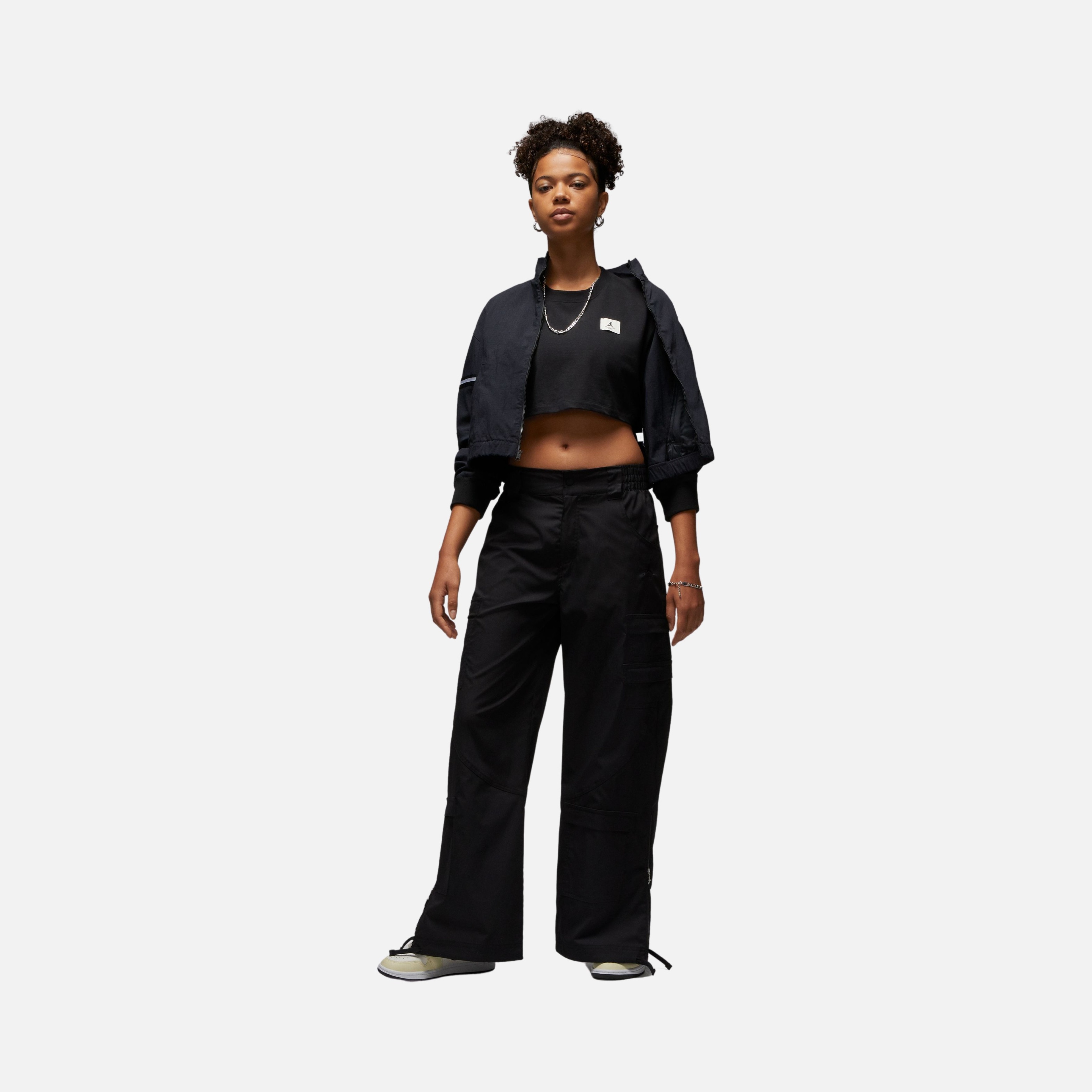Nike Jordan Sport Cropped Short-Sleeve Kadın Tişört