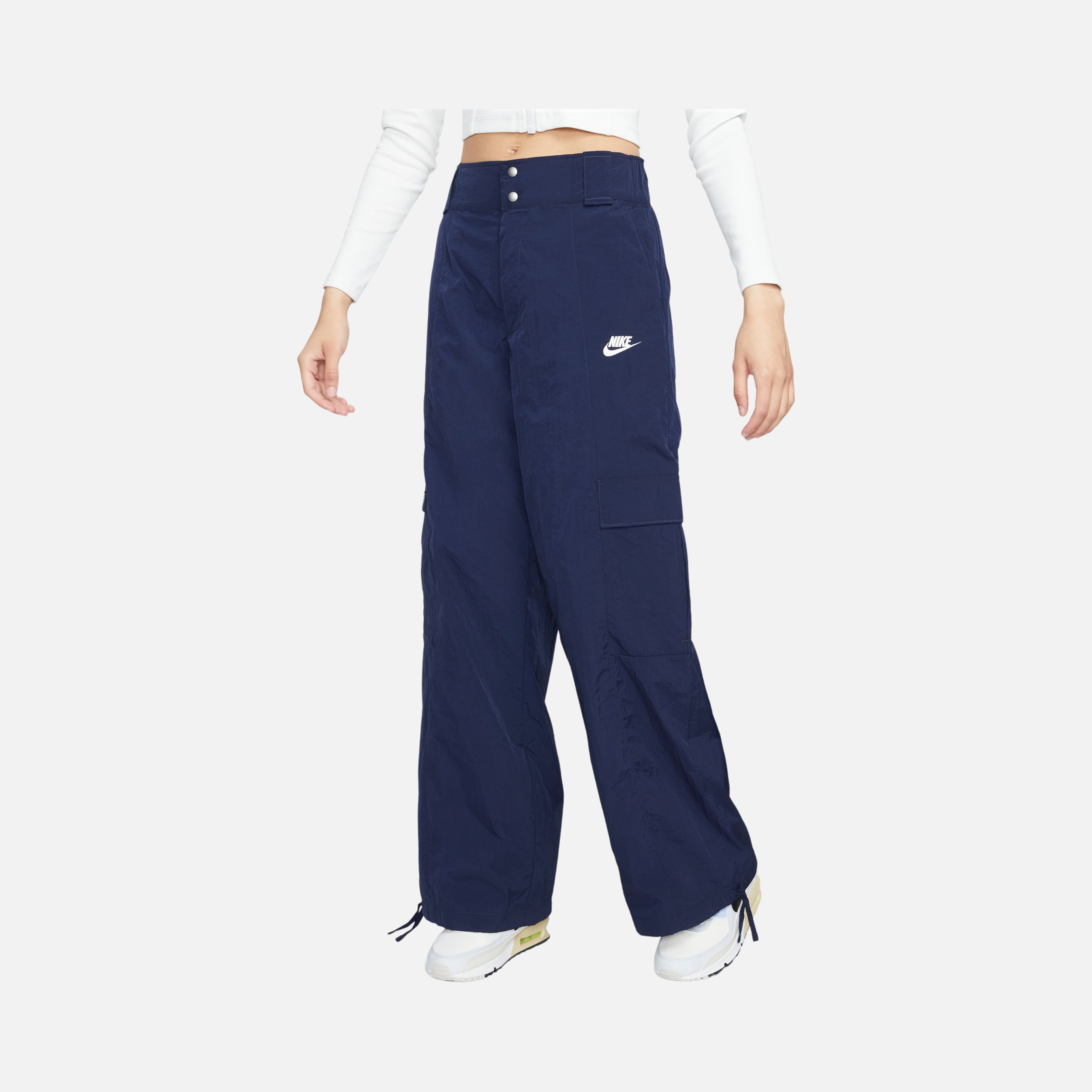 Nike Sportswear Oversized High-Waisted Woven Cargo Kadın Pantolon