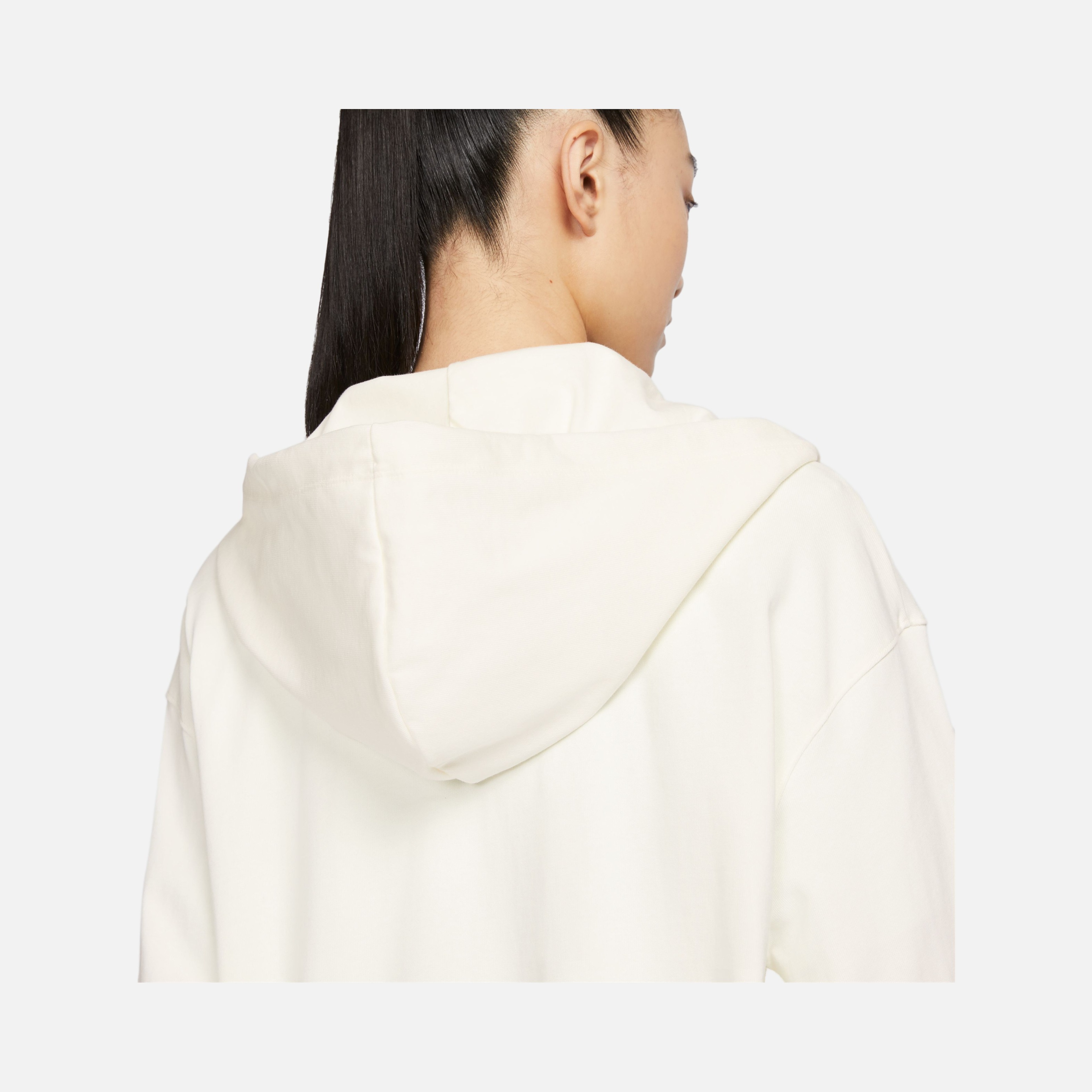 Nike Sportswear Oversized Statement Jersey Full-Zip Hoodie Kadın Sweatshirt