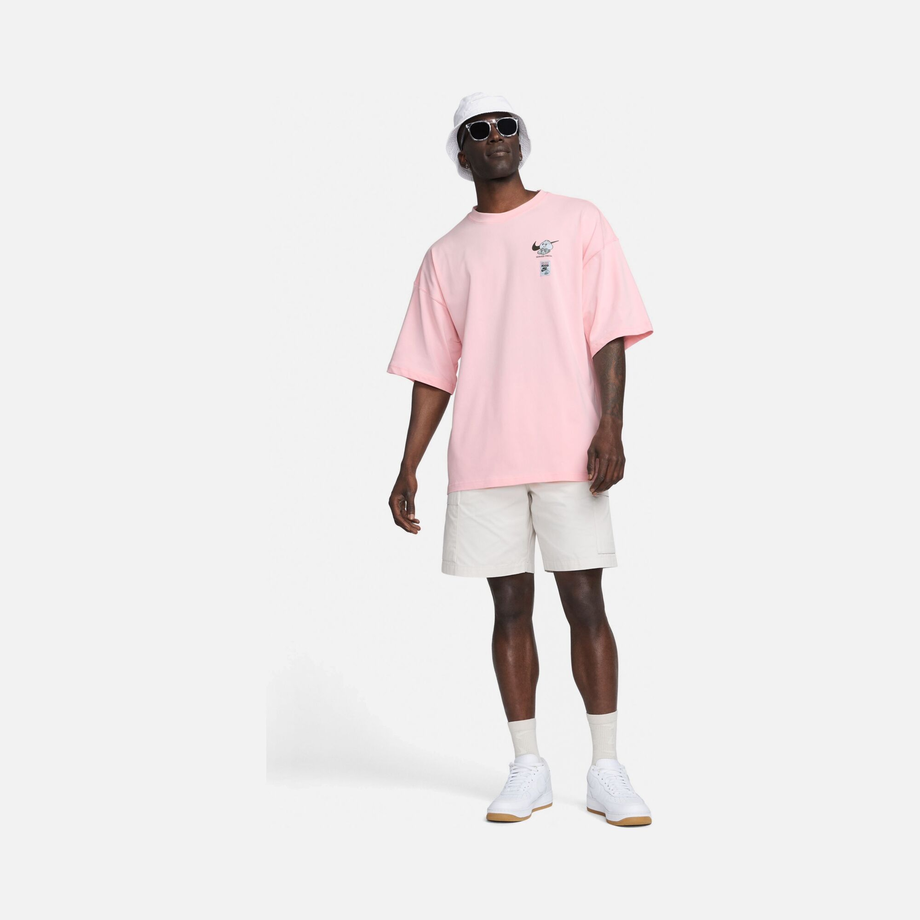 Nike Sportswear Sole Food Graphic Oversized Short-Sleeve Erkek Tişört