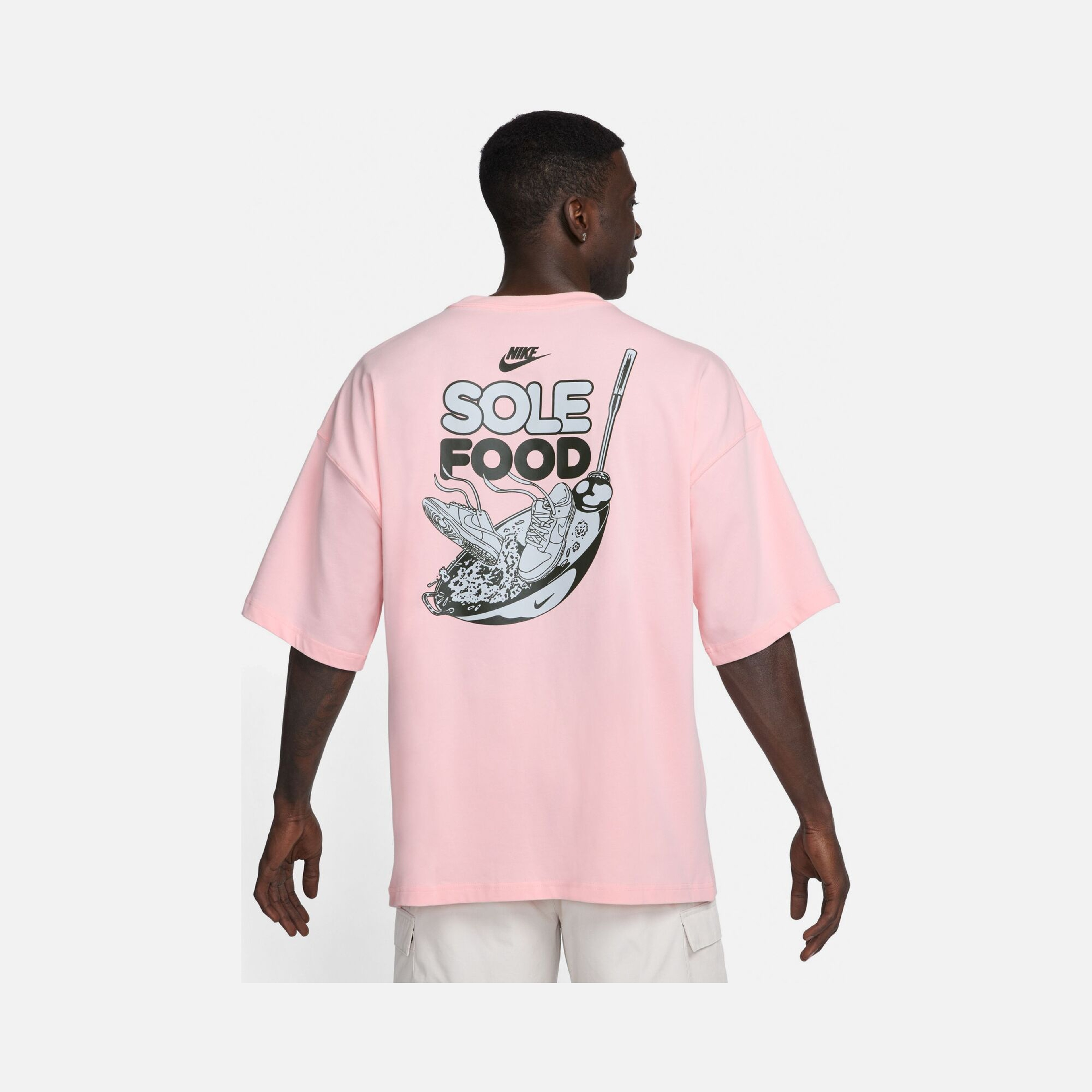 Nike Sportswear Sole Food Graphic Oversized Short-Sleeve Erkek Tişört