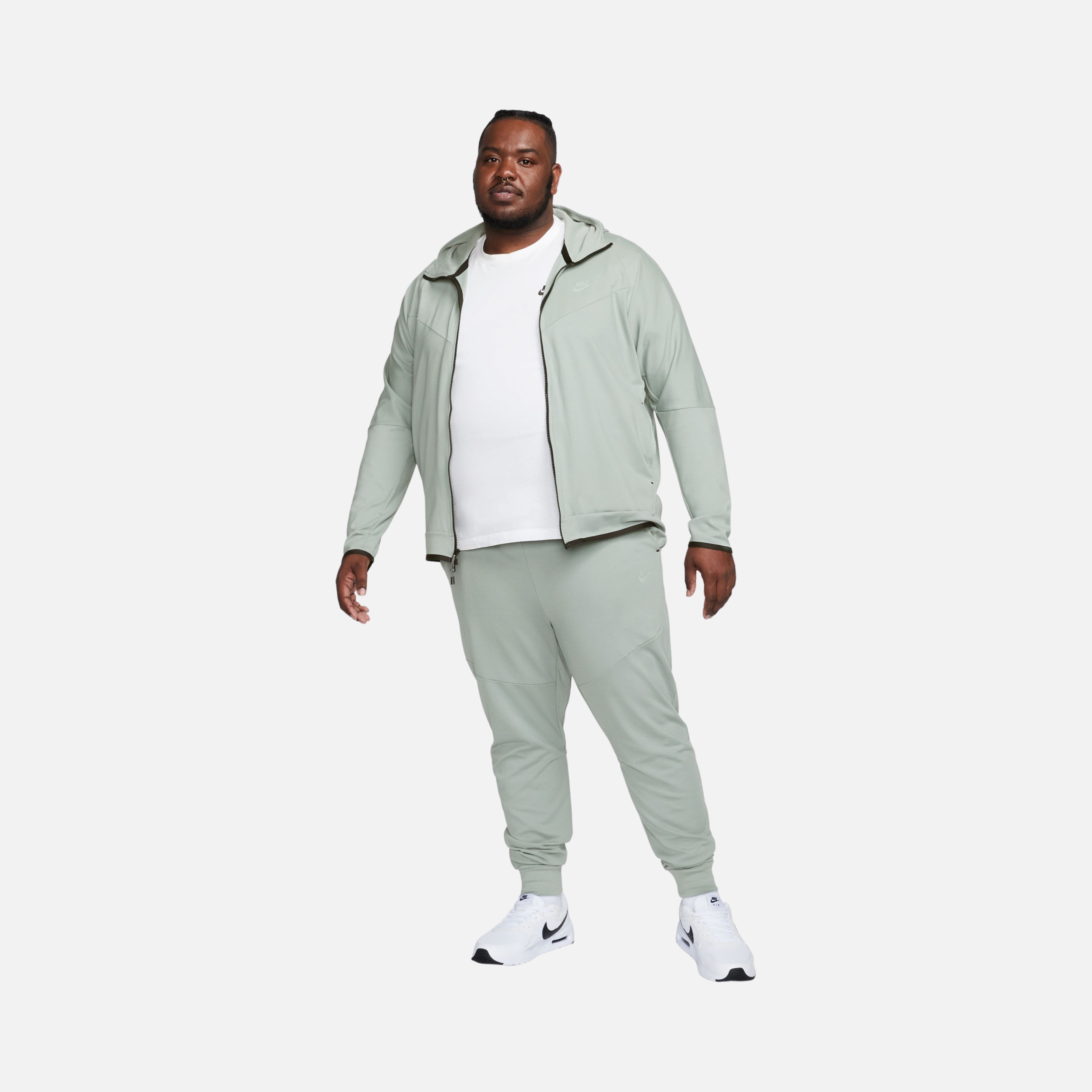 Nike Sportswear Tech Fleece Lightweight Full-Zip Hoodie Erkek Sweatshirt