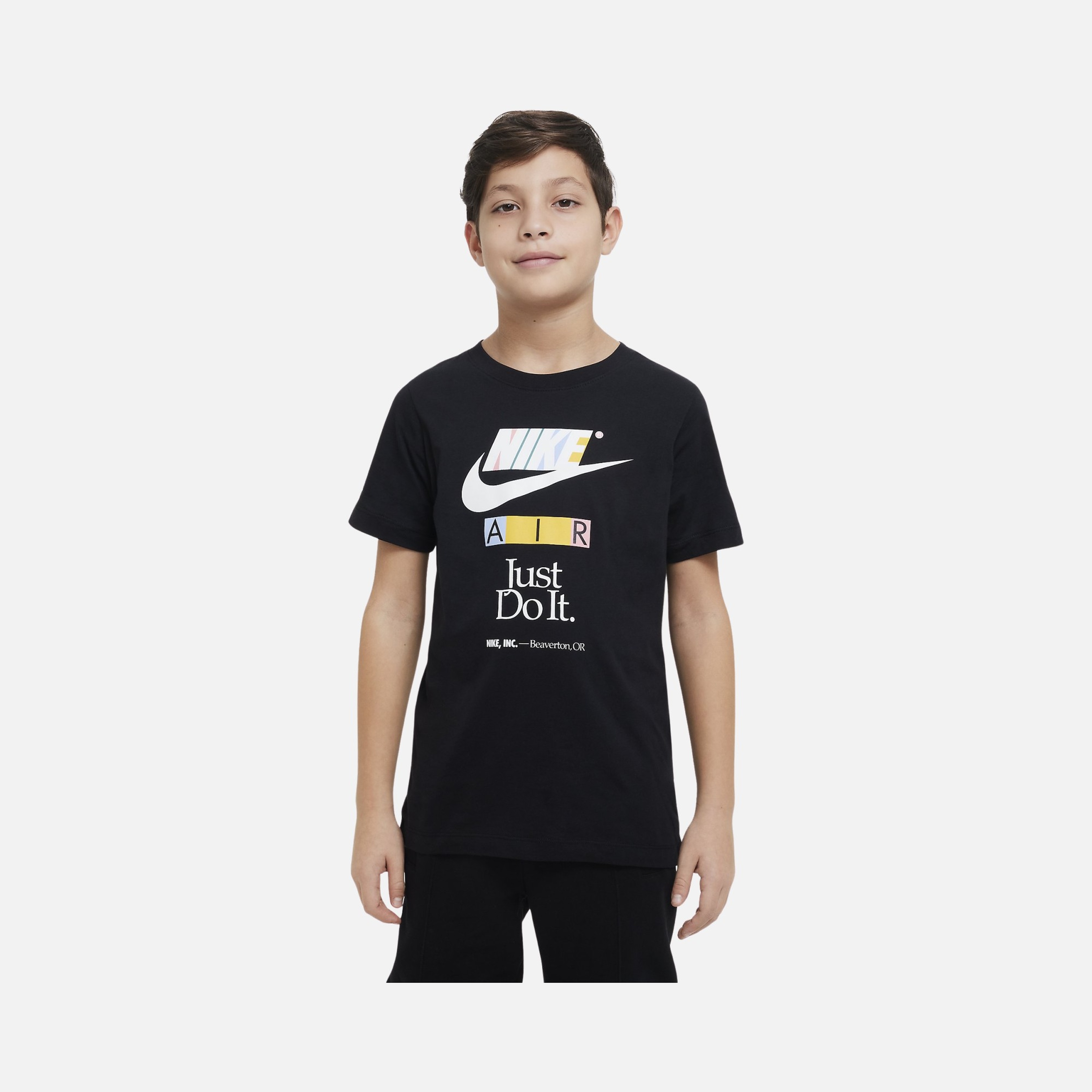 Nike Sportswear Air Just Do It Graphic  Short-Sleeve (Boys') Çocuk Tişört