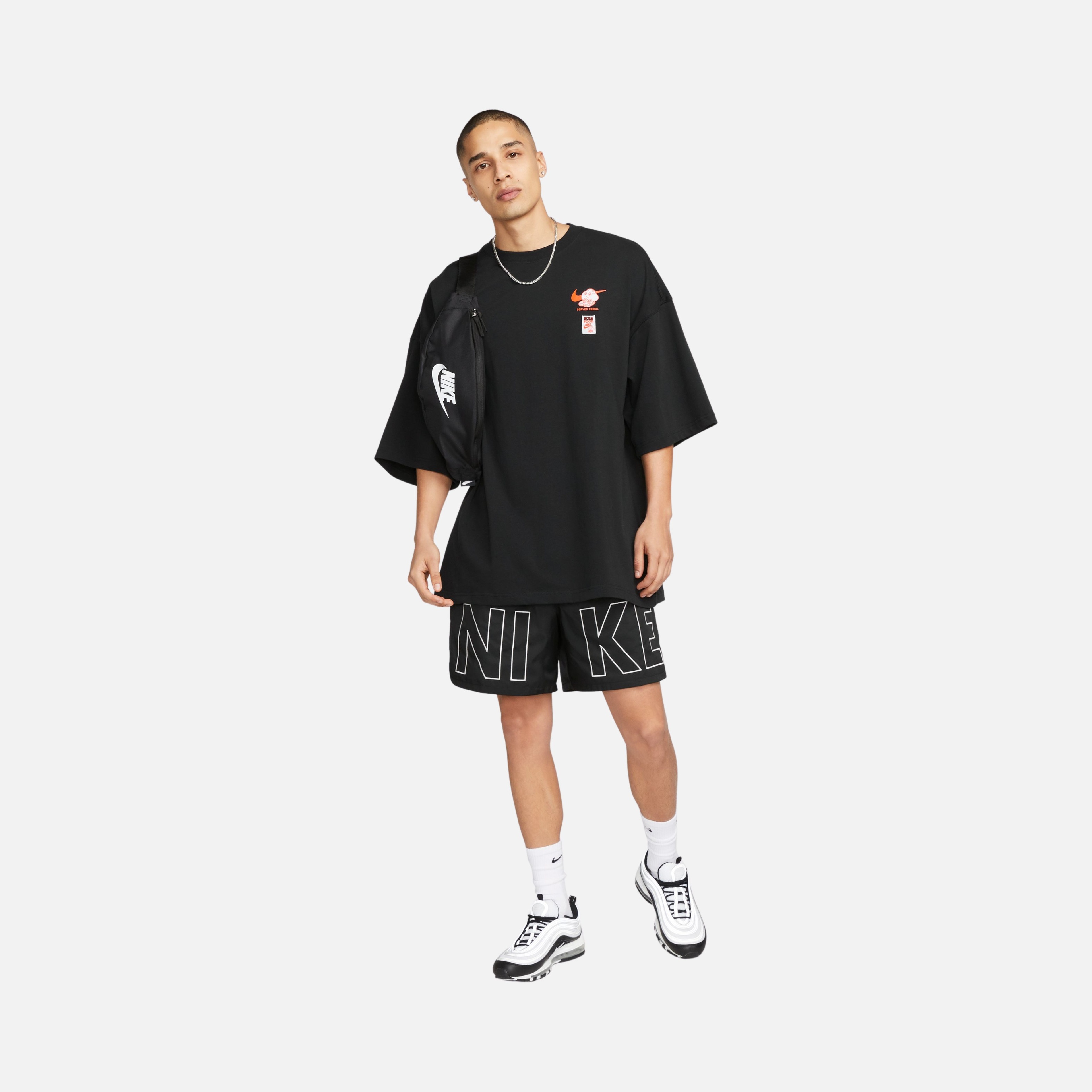 Nike Sportswear Sole Food Graphic Oversized Short-Sleeve Erkek Tişört