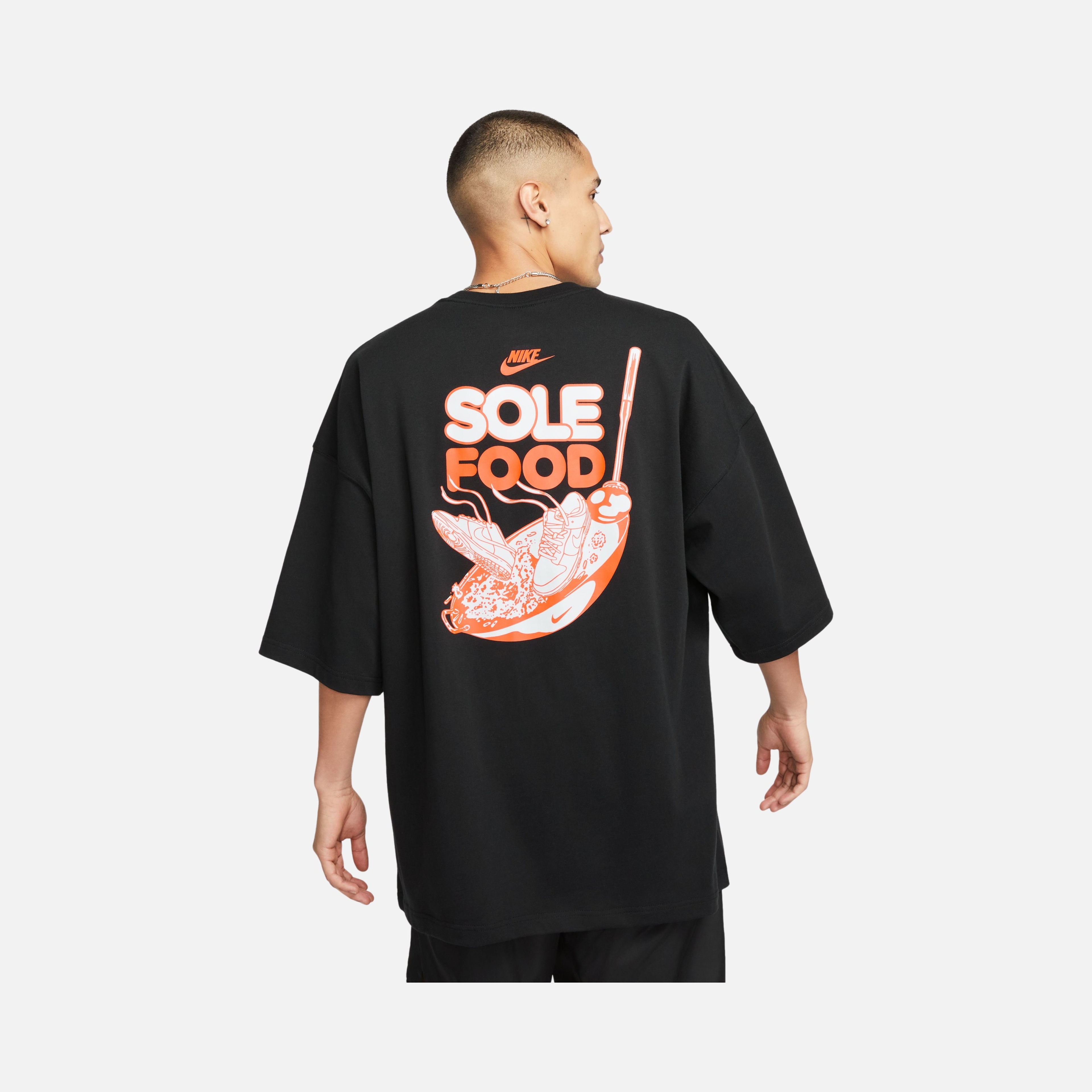 Nike Sportswear Sole Food Graphic Oversized Short-Sleeve Erkek Tişört