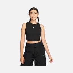 Nike Sportswear Chill Knit Tight Cropped Mini-Rib Kadın Atlet