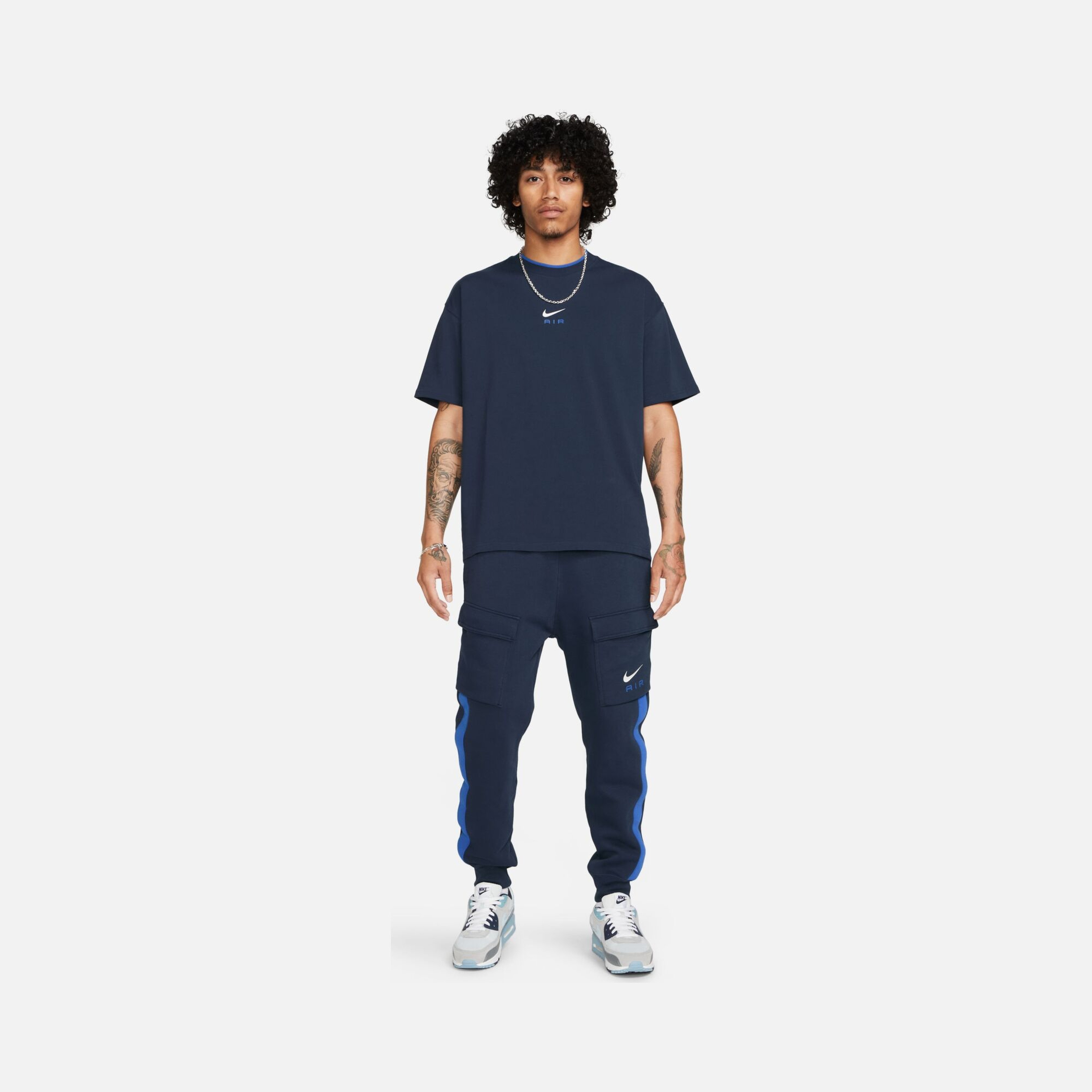 Nike Sportswear Swoosh Air Loost Fit Short-Sleeve Erkek Tişört