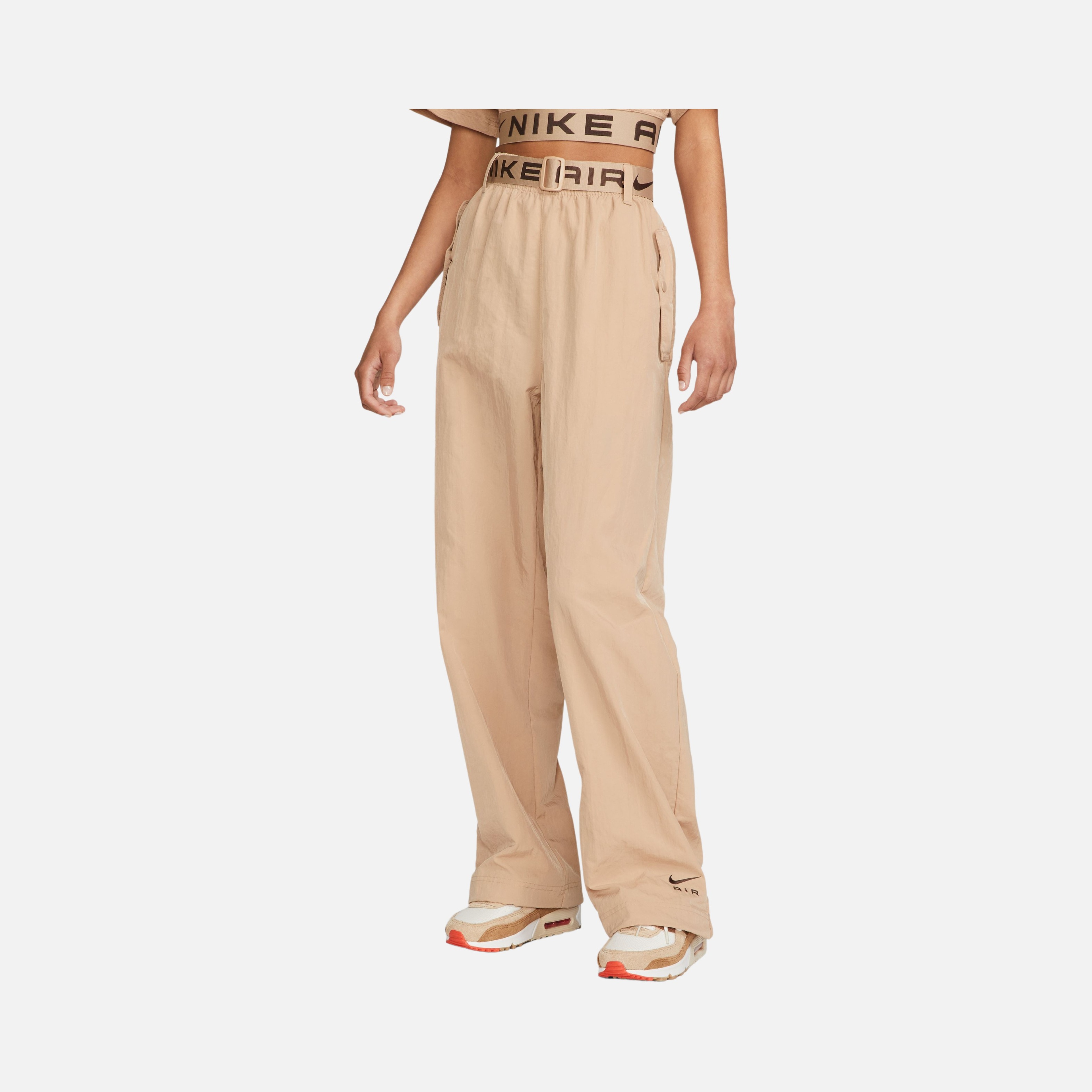 Nike Sportswear Air High-Waisted Woven Kadın Eşofman Altı