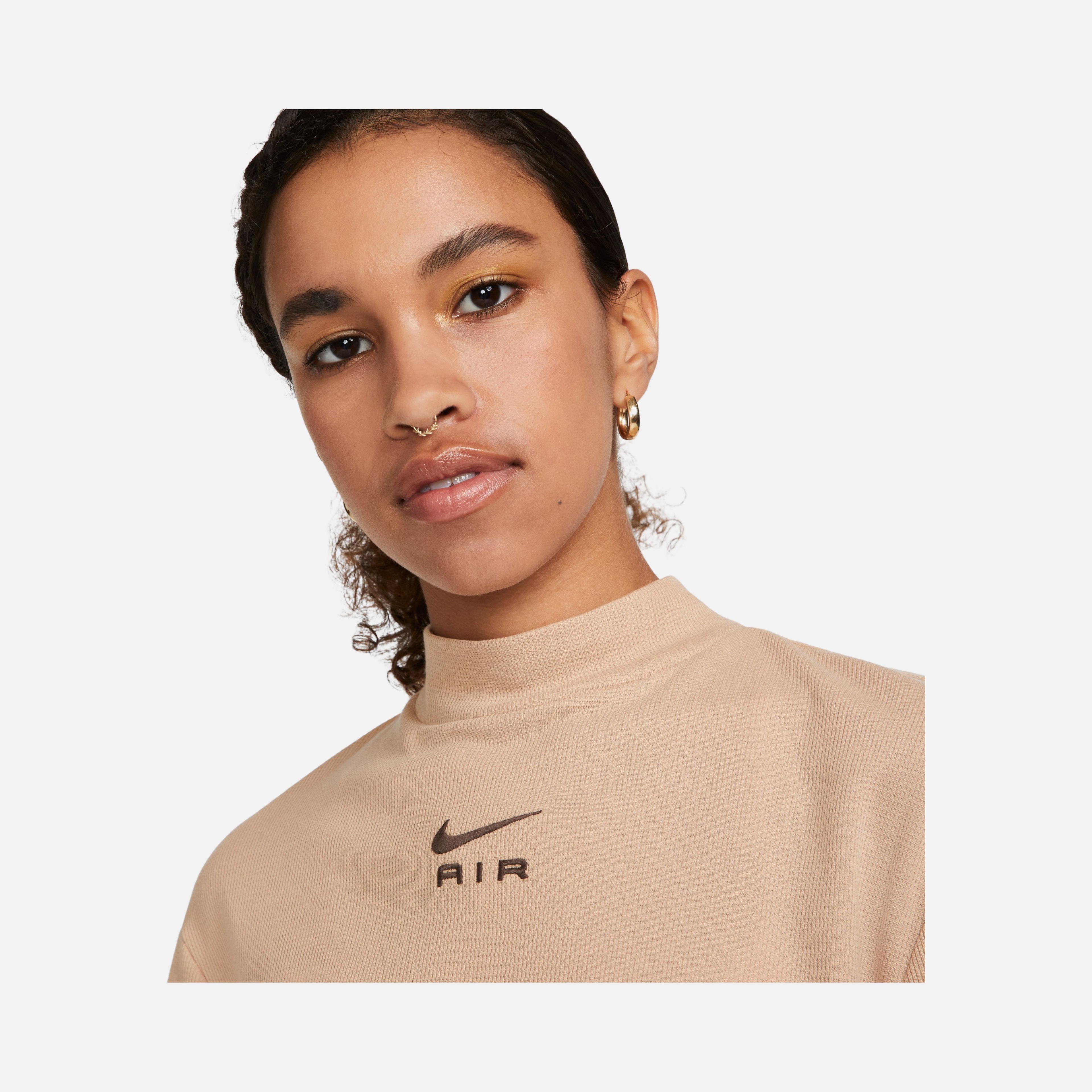 Nike Sportswear Air Cropped Short-Sleeve Kadın Tişört