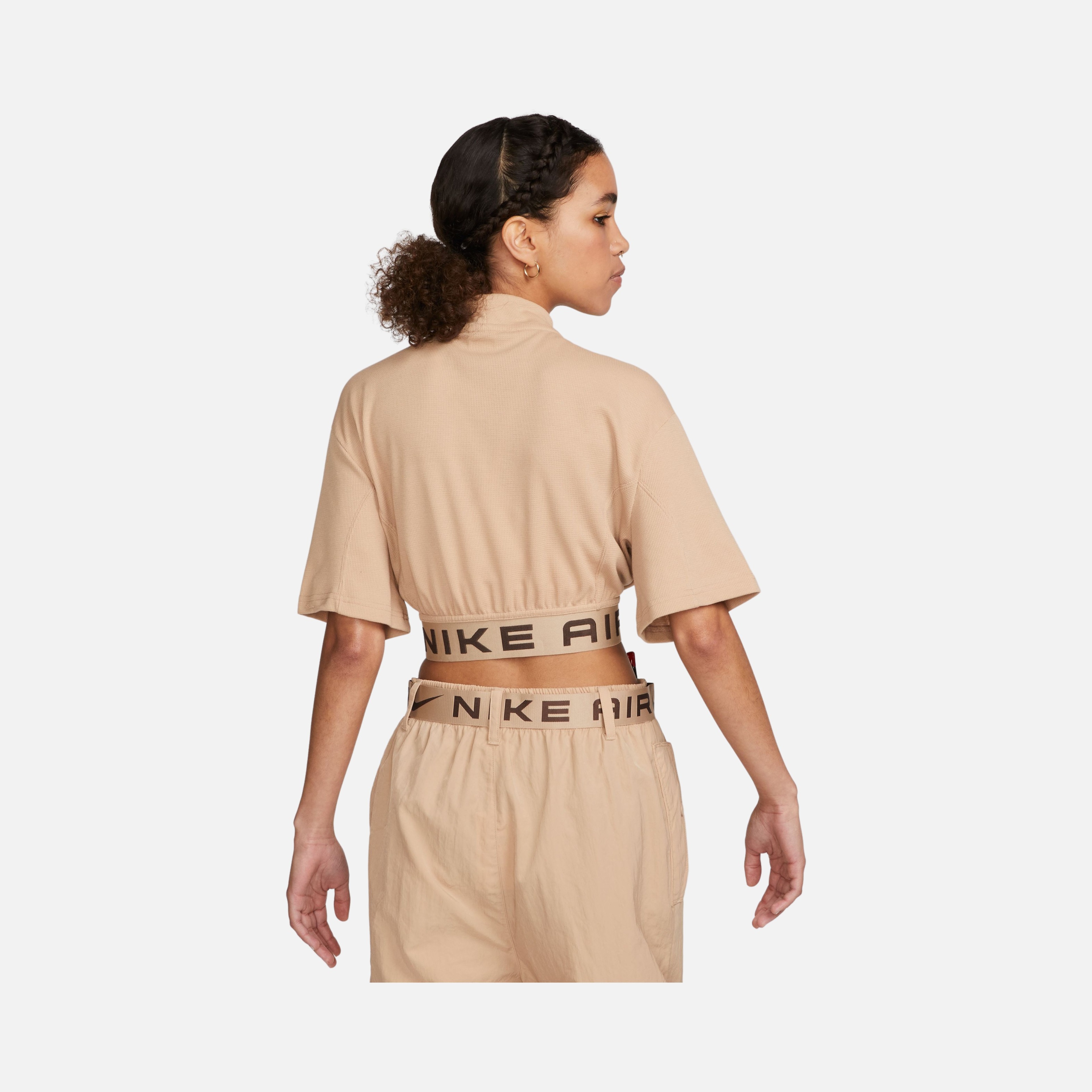 Nike Sportswear Air Cropped Short-Sleeve Kadın Tişört