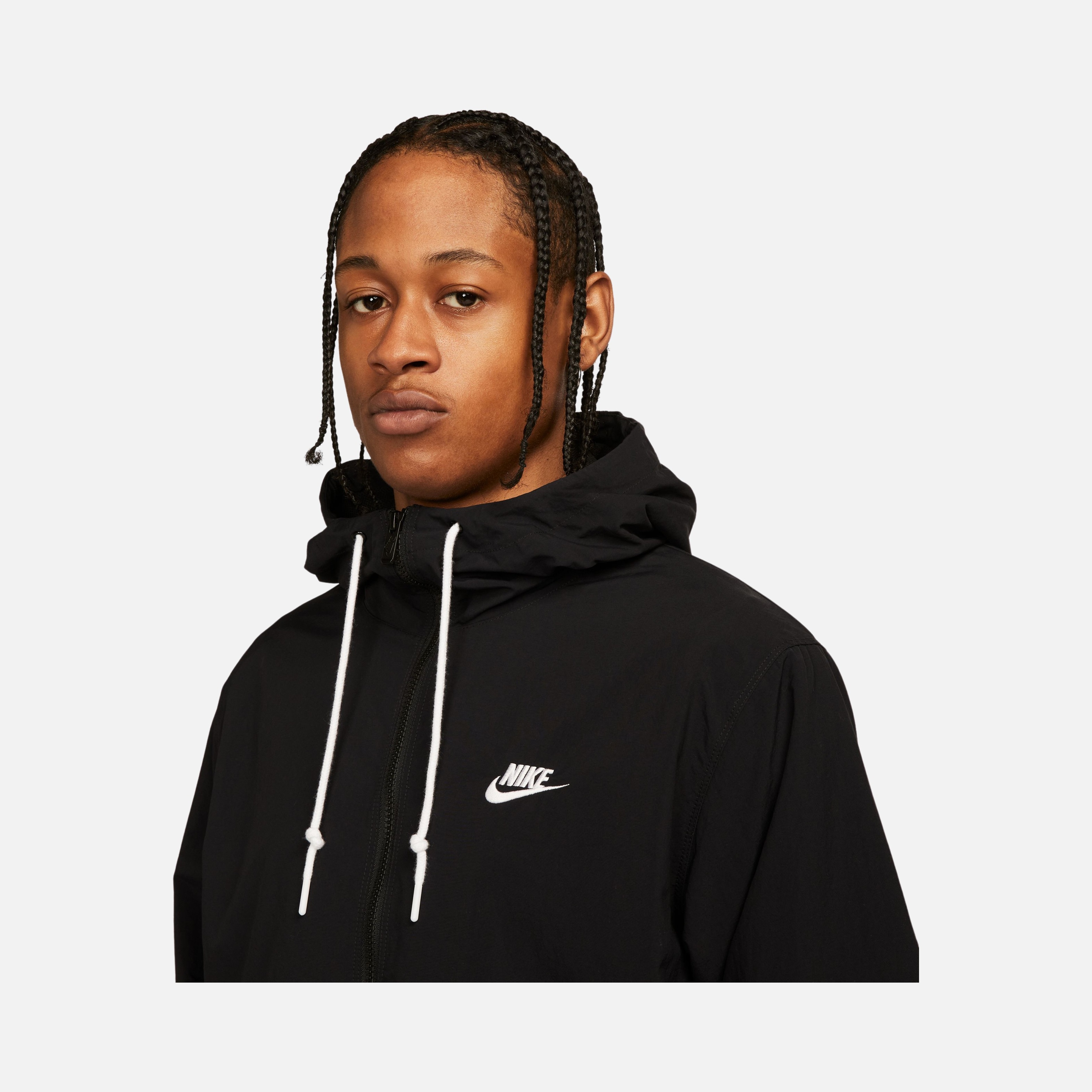 Nike Sportswear Club Woven Lined Full-Zip Hoodie Erkek Ceket