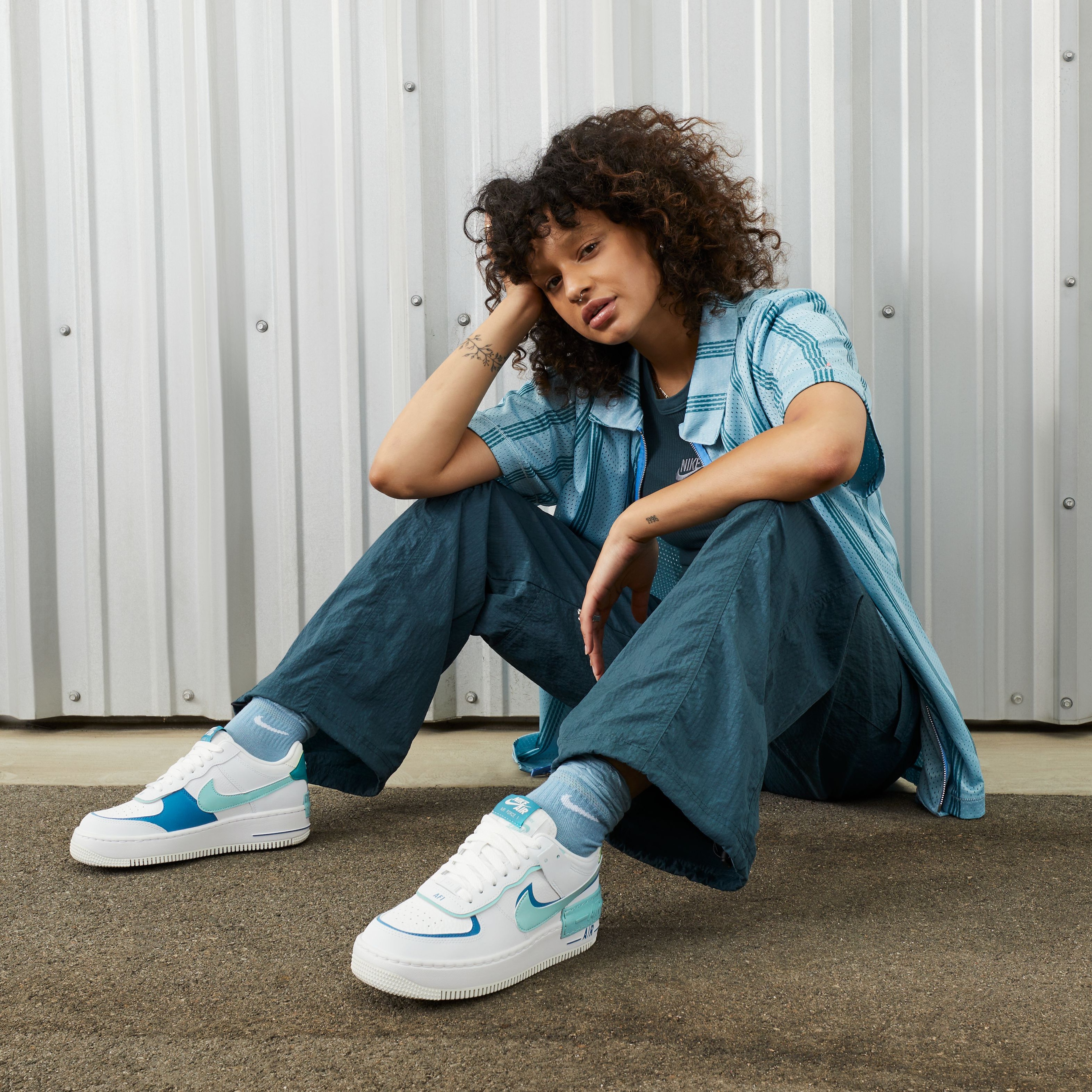 Nike Air Force 1 Shadow ''Double Marking'' Kadın Spor Ayakkabı