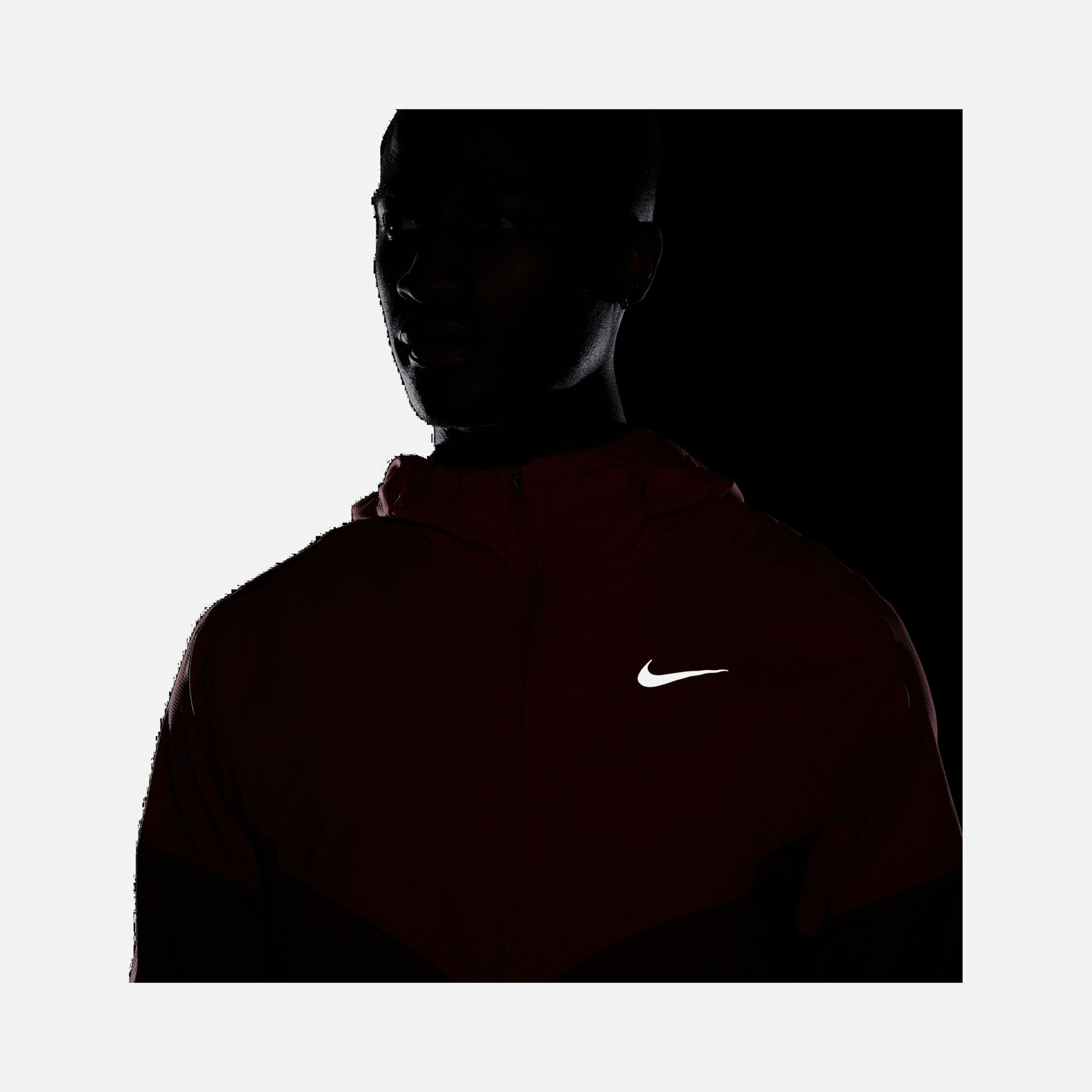 Nike Impossibly Light Windrunner Repel Lined Recoverable Running Full-Zip Hoodie Erkek Ceket