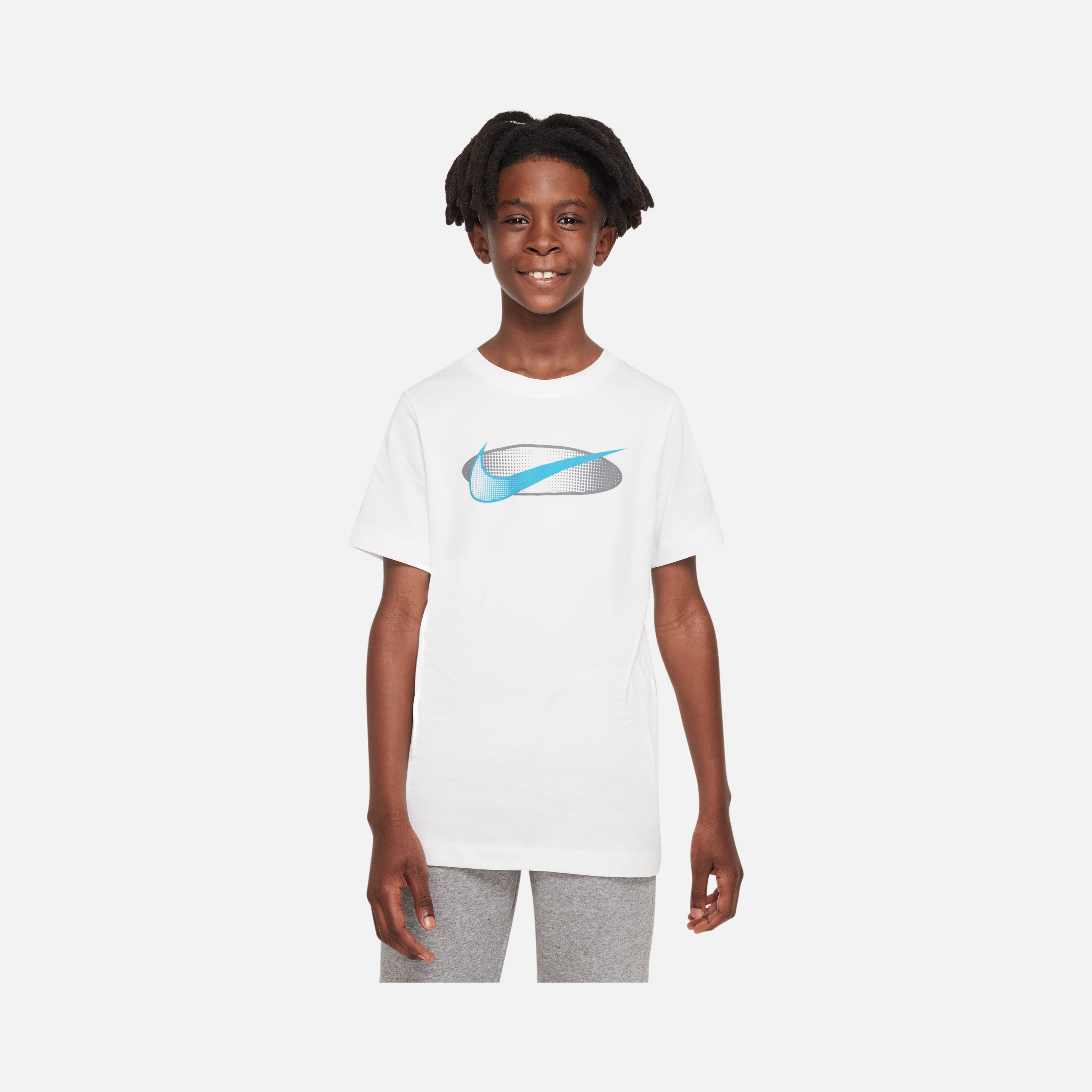 Nike Sportswear Core Brandmark 2 Graphic Short-Sleeve Çocuk Tişört