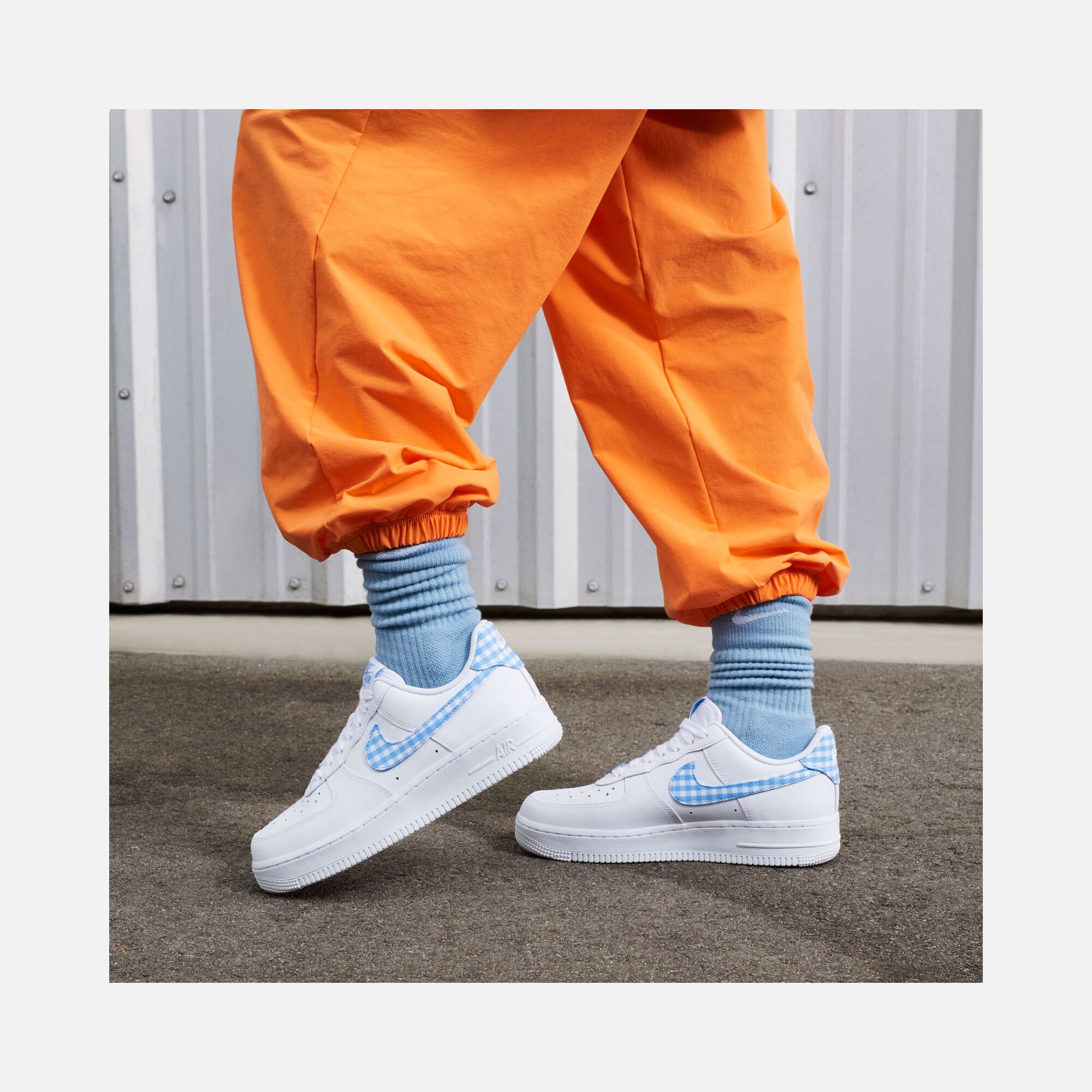 Nike Air Force 1 '07 ''Plaid Detail'' Kadın Spor Ayakkabı