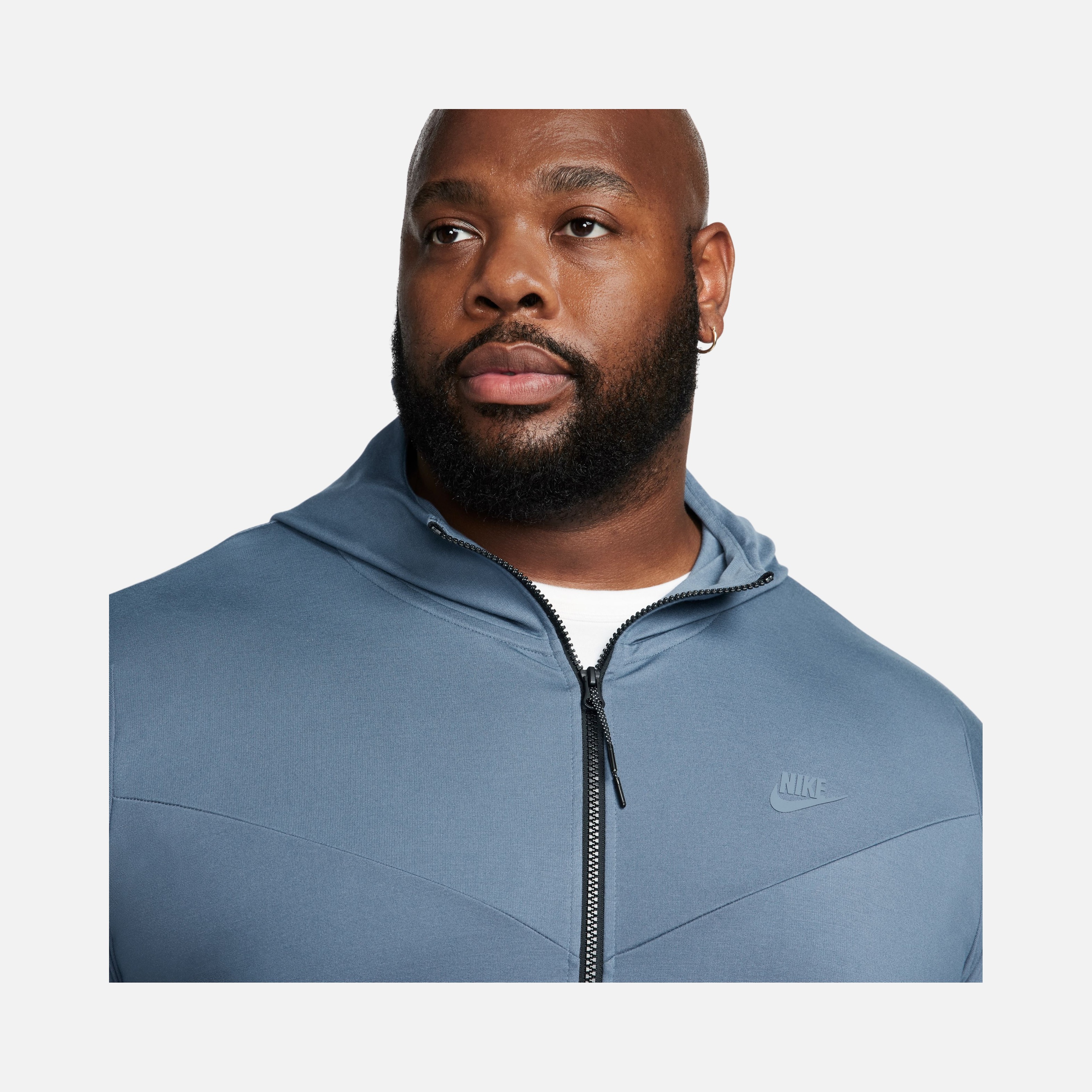 Nike Sportswear Tech Fleece Lightweight Full-Zip Hoodie Erkek Sweatshirt