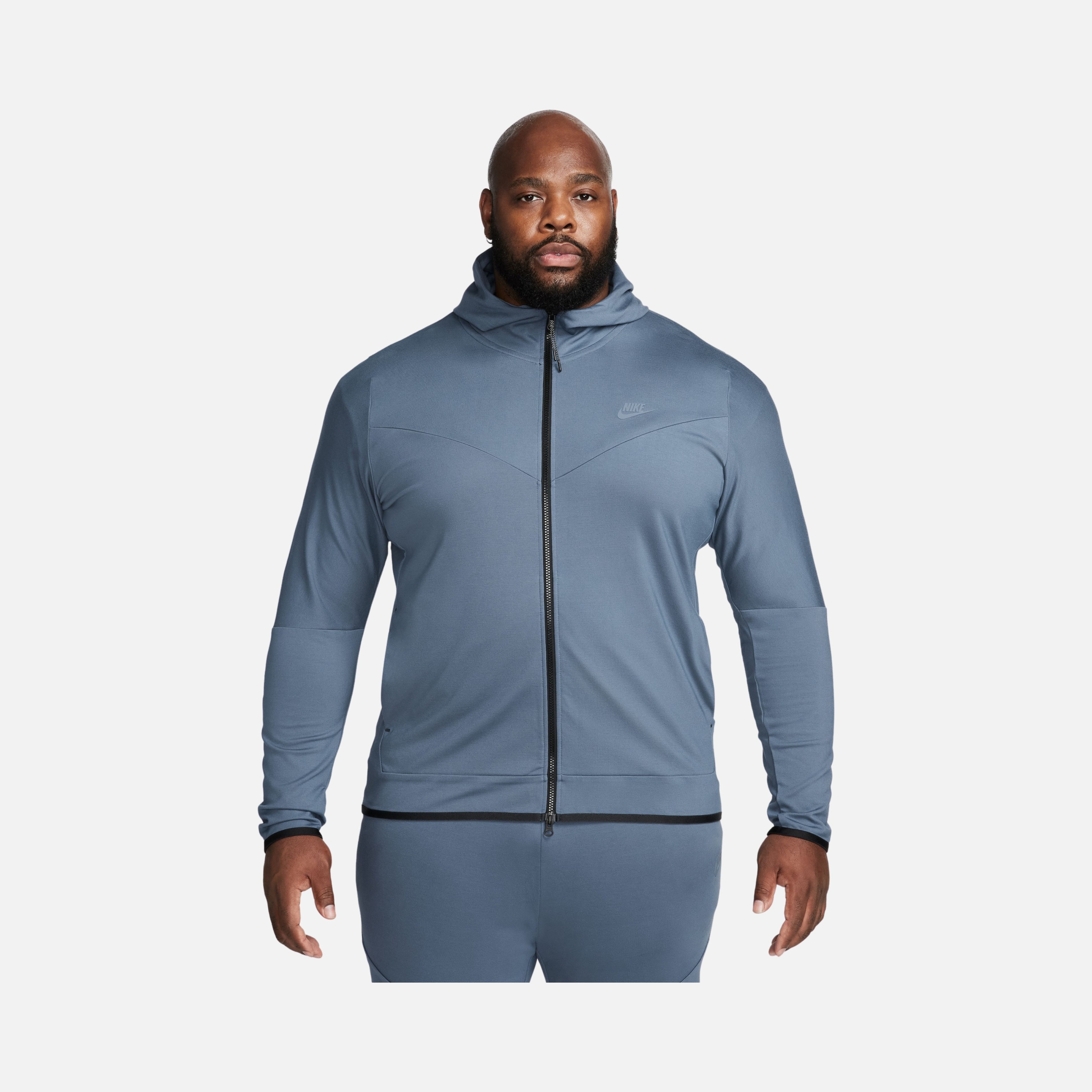 Nike Sportswear Tech Fleece Lightweight Full-Zip Hoodie Erkek Sweatshirt