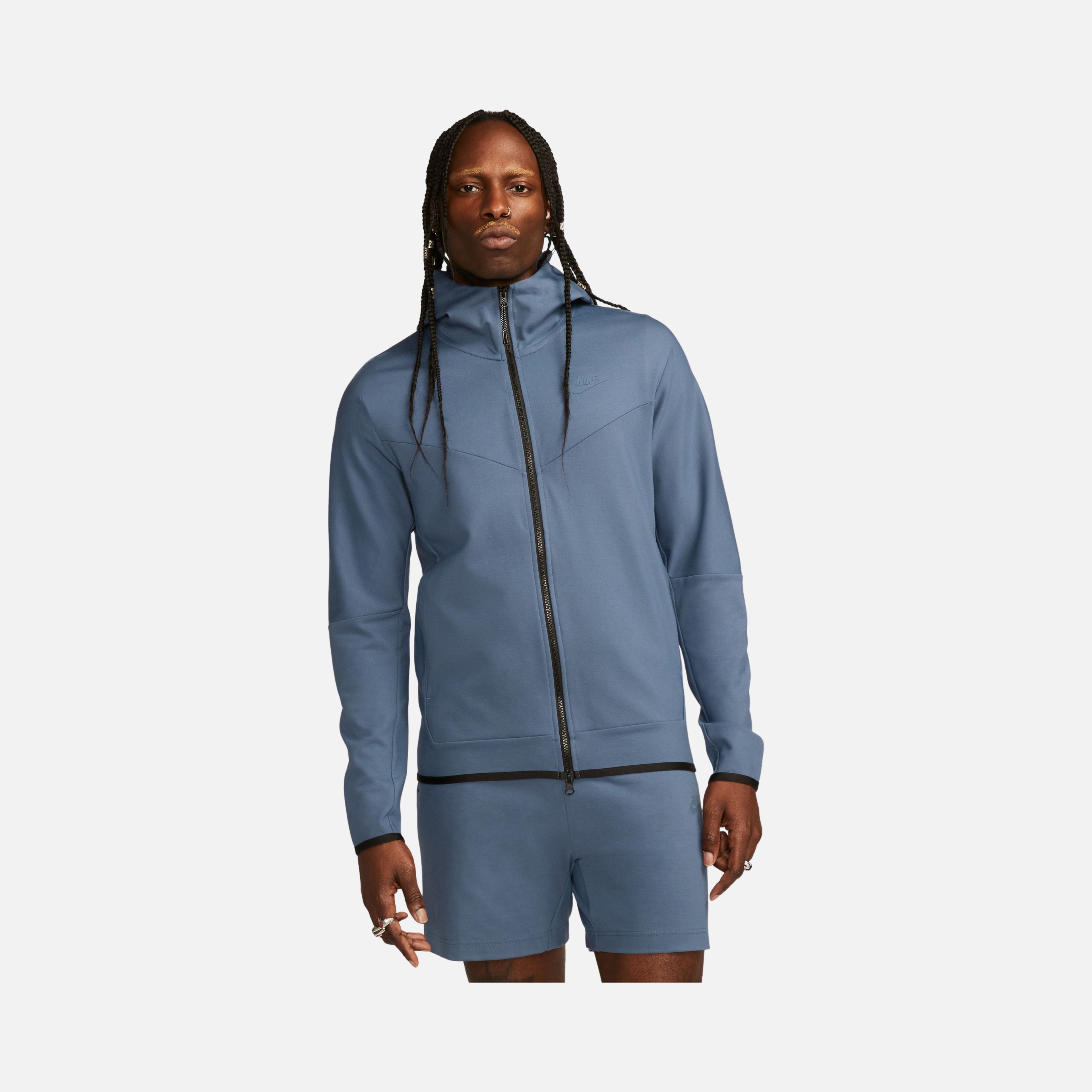 Nike Sportswear Tech Fleece Lightweight Full-Zip Hoodie Erkek Sweatshirt