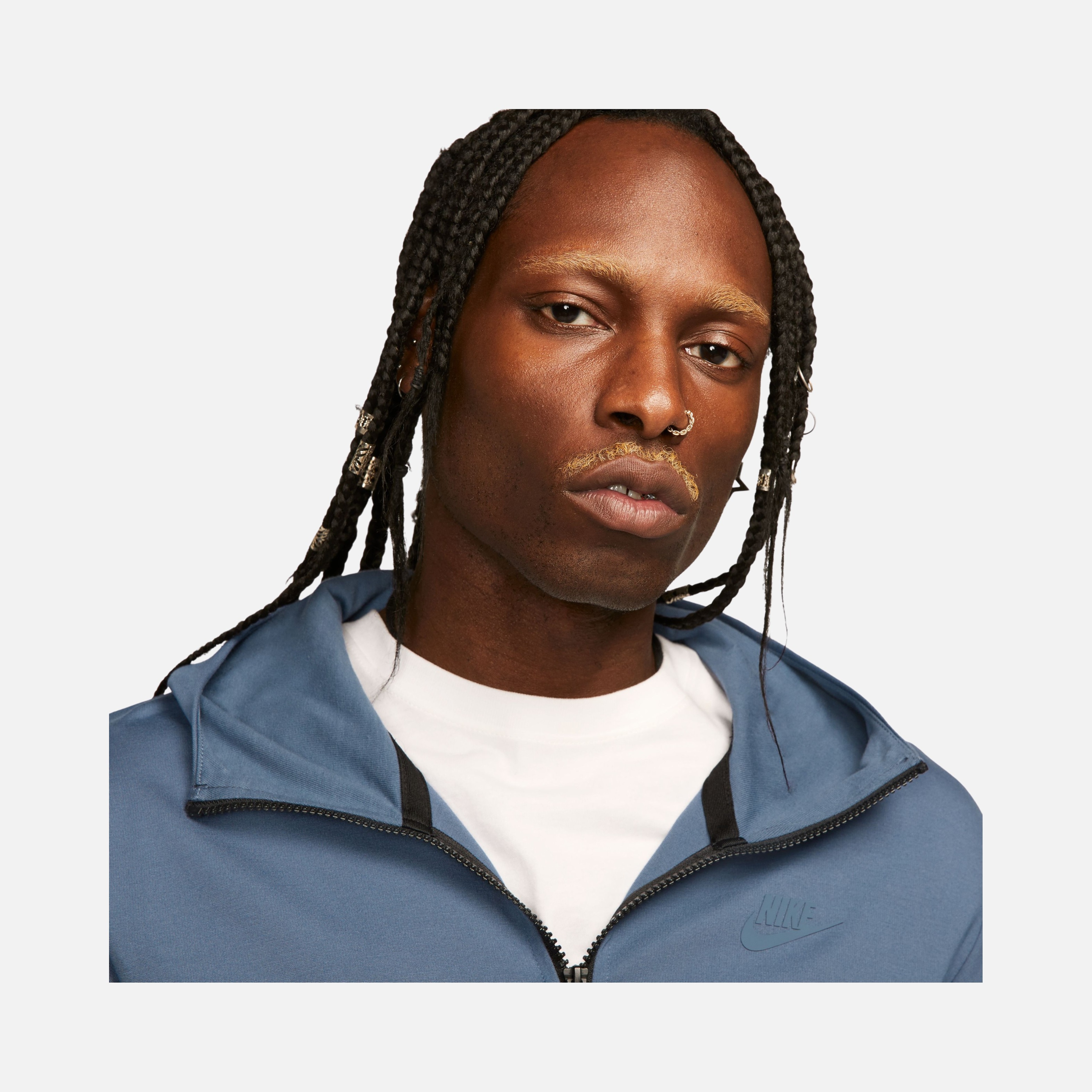 Nike Sportswear Tech Fleece Lightweight Full-Zip Hoodie Erkek Sweatshirt