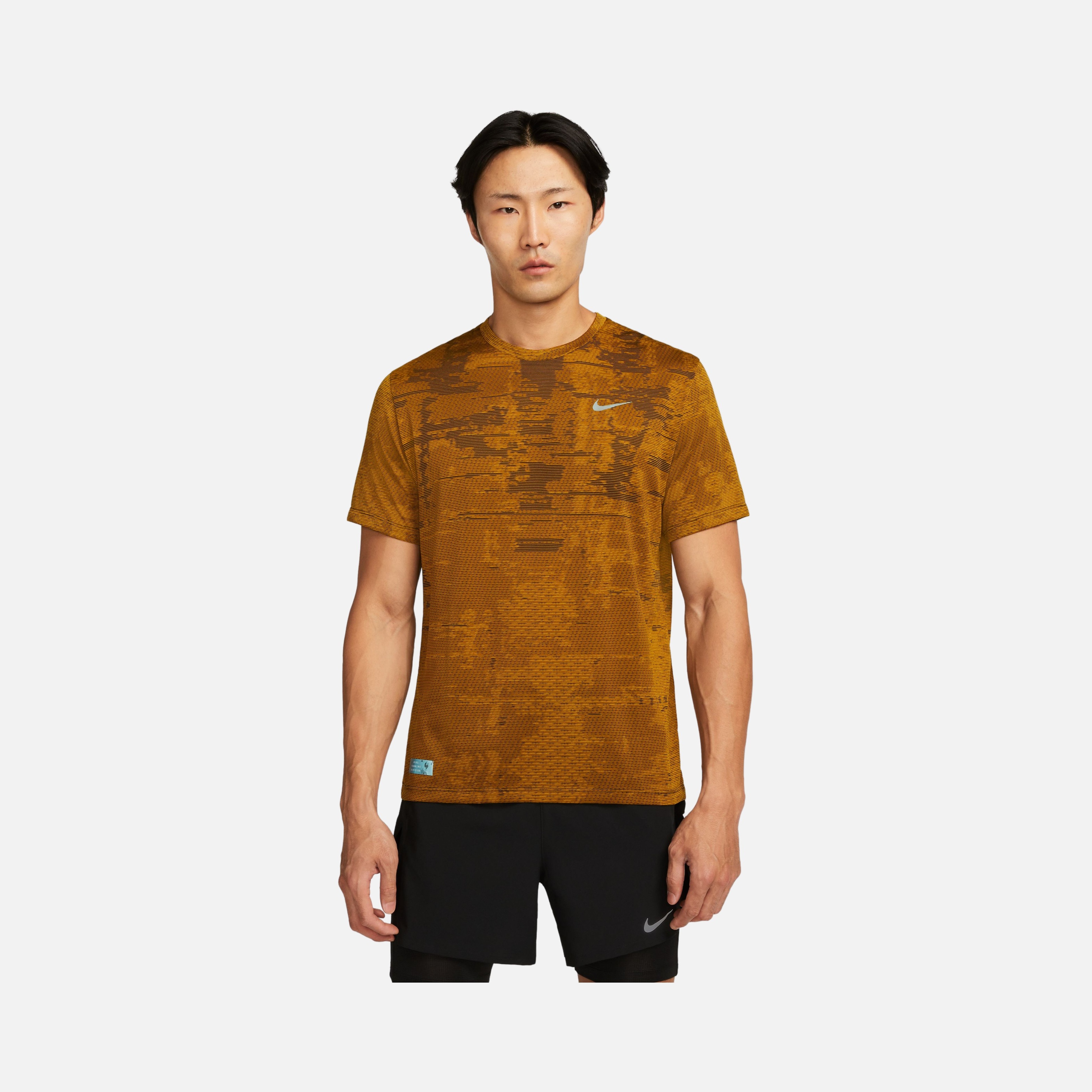 Nike Dri-Fit ADV Run Division Techknit Running Short-Sleeve Erkek Tişört