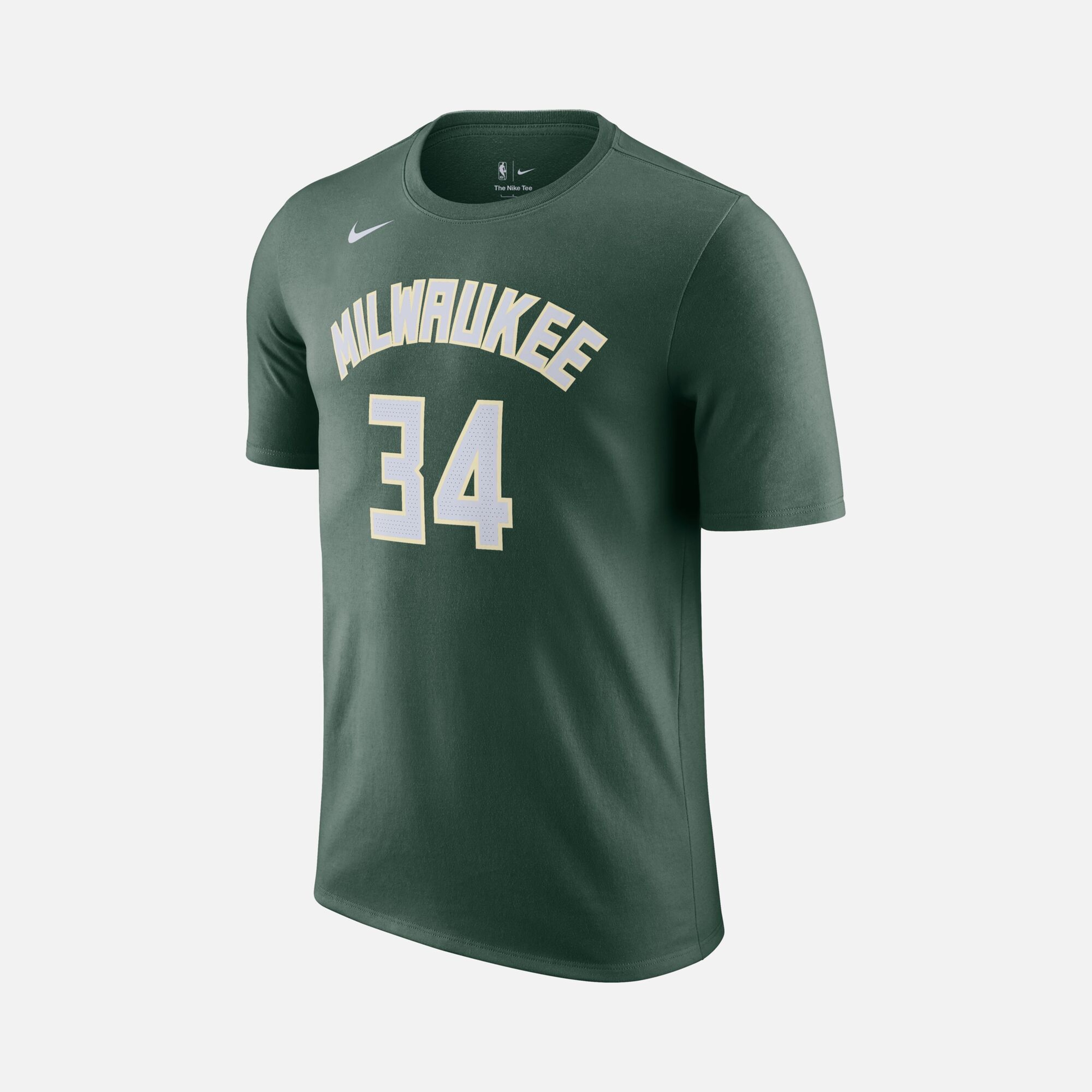 Nike Milwaukee Bucks NBA Short-Sleeve Erkek Tişört