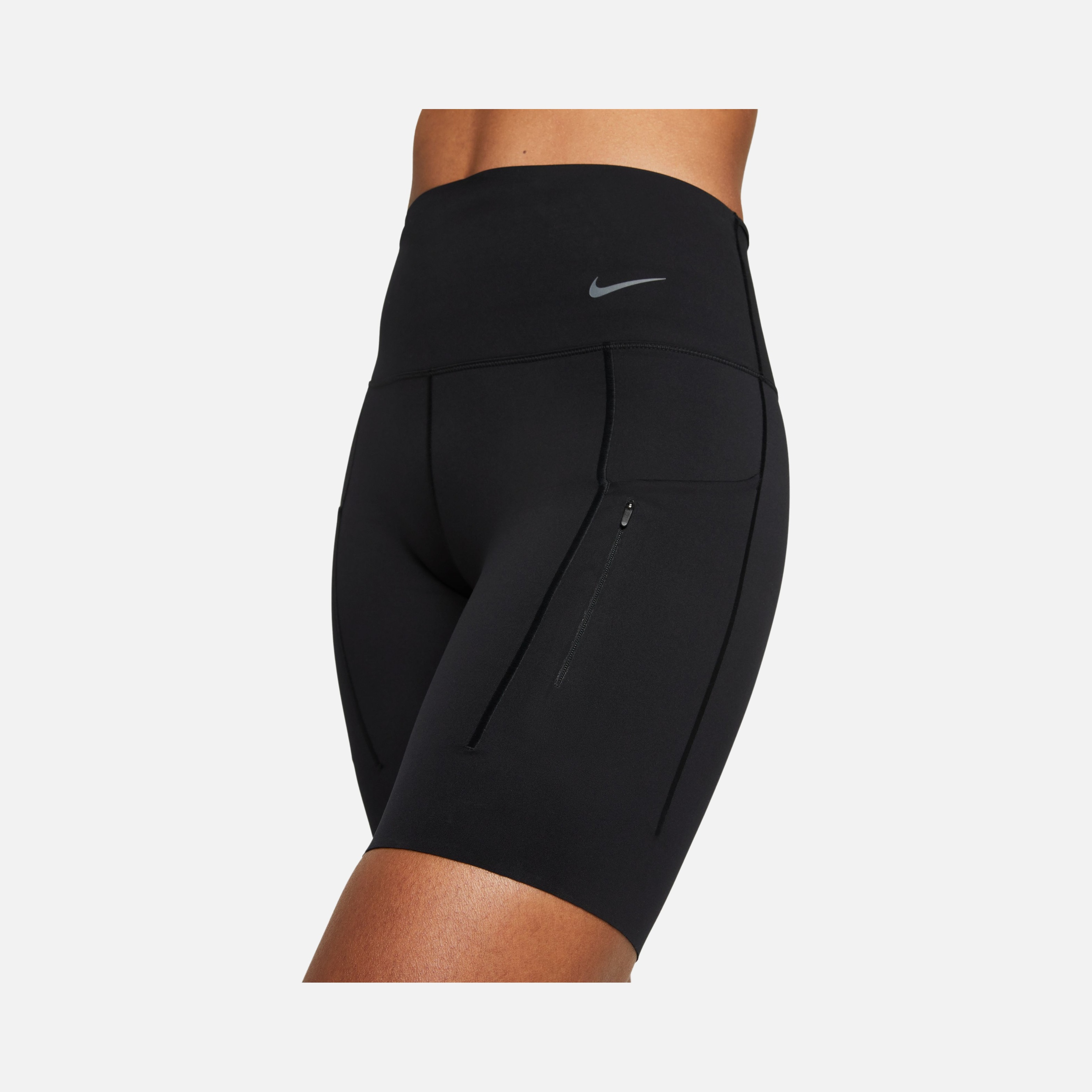 Nike Dri-Fit Go Firm-Support High-Waisted 20cm (approx.) Biker Training Kadın Şort