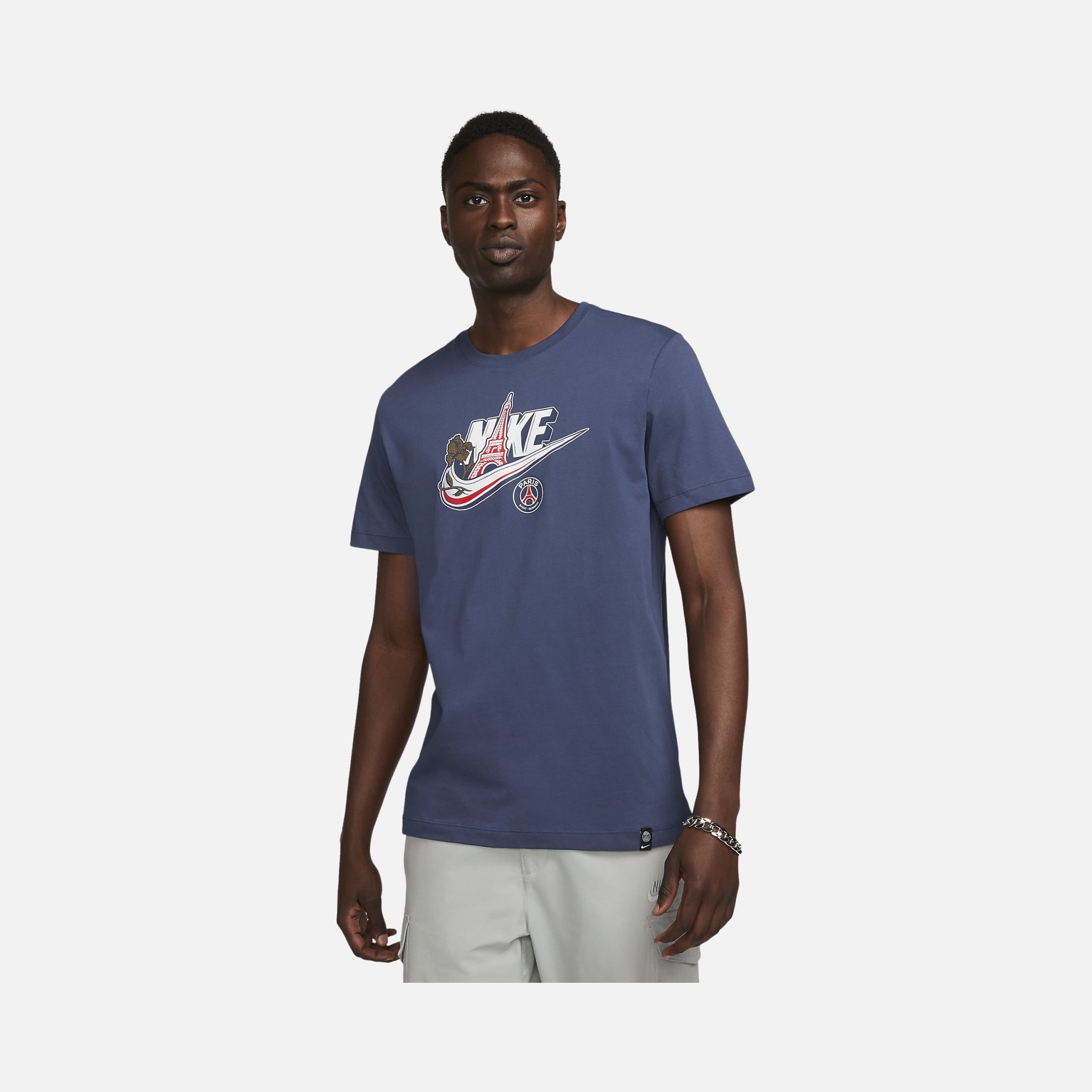 Nike Paris Saint-Germain Seasona Futura Short-Sleeve Erkek Tişört