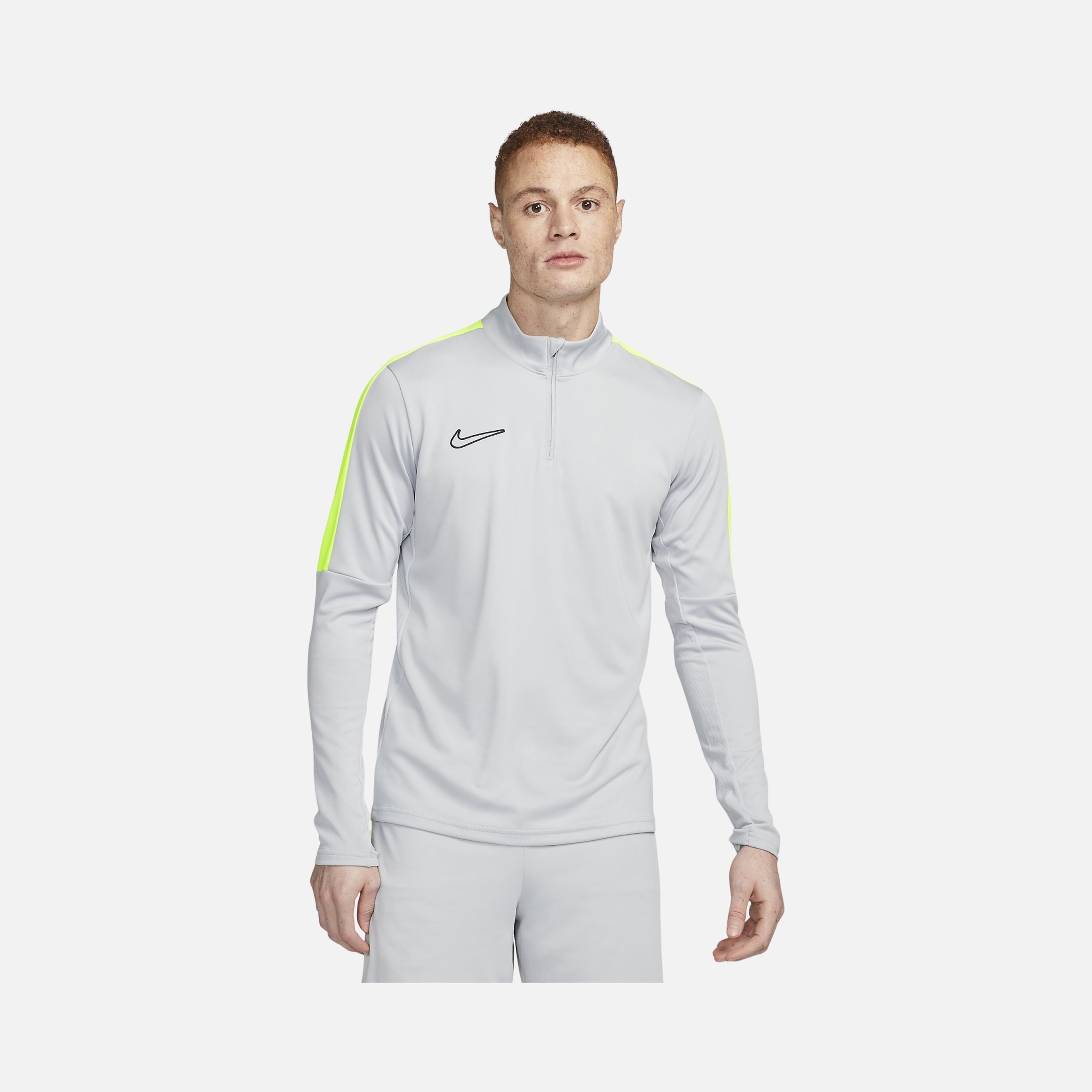 Nike Dri-Fit Academy 23 Soccer Drill 1/2-Zip Long-Sleeve Erkek Tişört