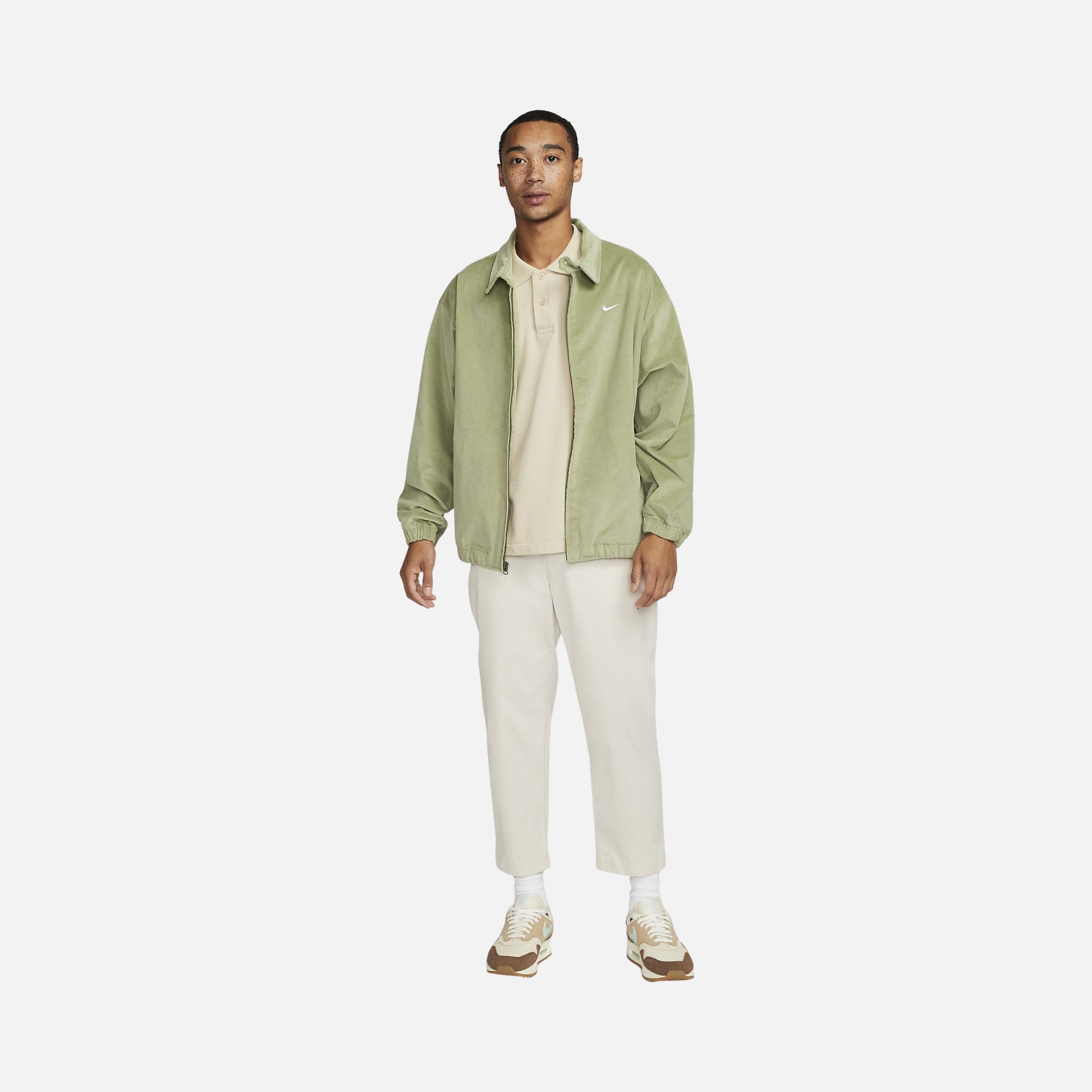 Nike Life Harrington Corduroy Full-Zip Erkek Ceket