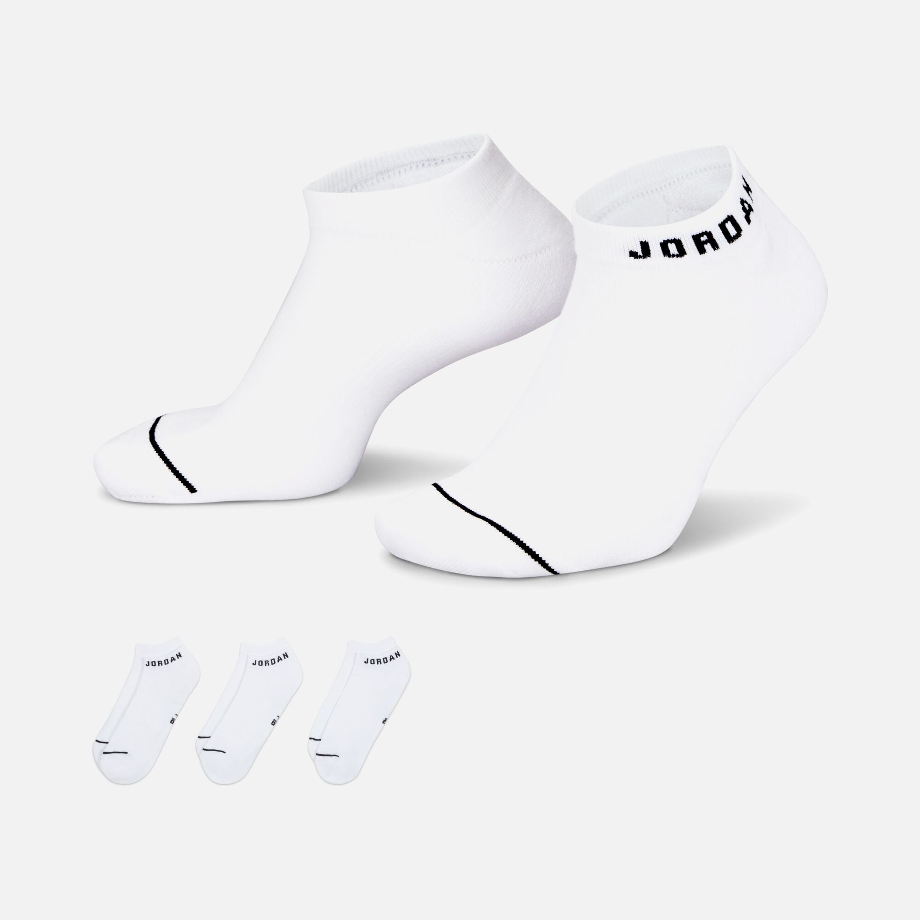 Nike Jordan Everyday No-Show (3 Pairs) Unisex Çorap