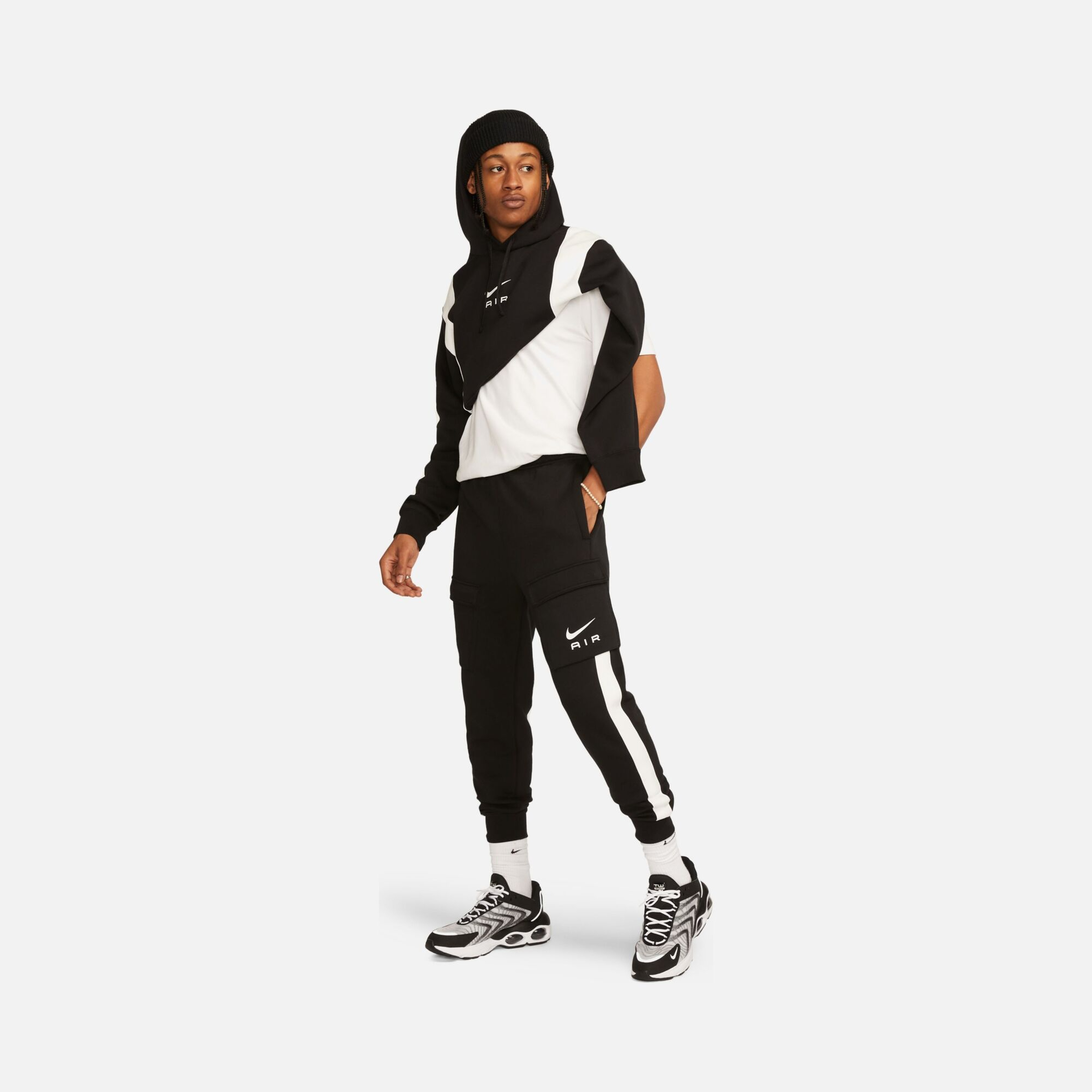 Nike Sportswear Swoosh Air Fleece Cargo Erkek Eşofman Altı