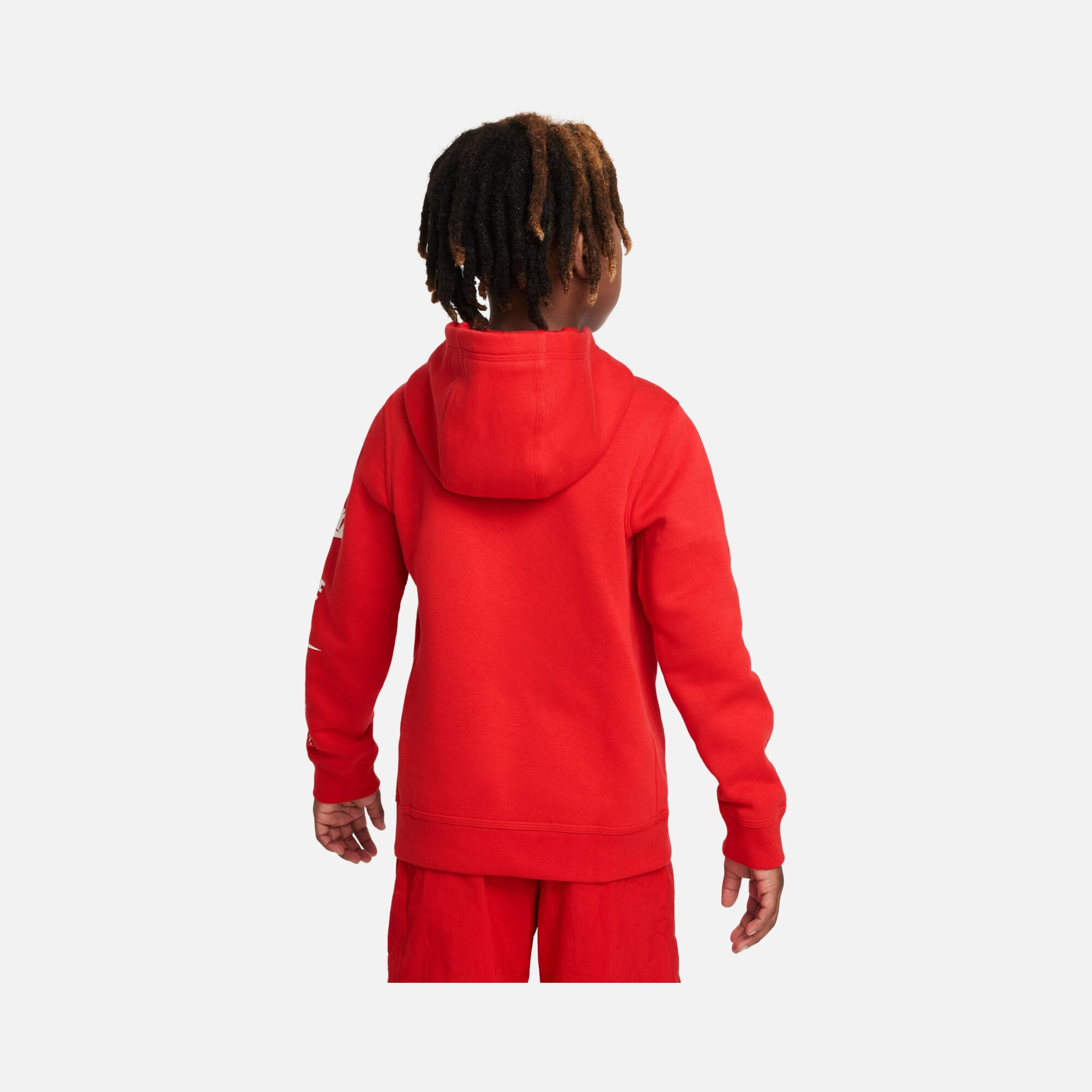 Nike Sportswear Standard Issue ''Multi Logo Graphic'' Pullover Hoodie (Boys') Çocuk Sweatshirt