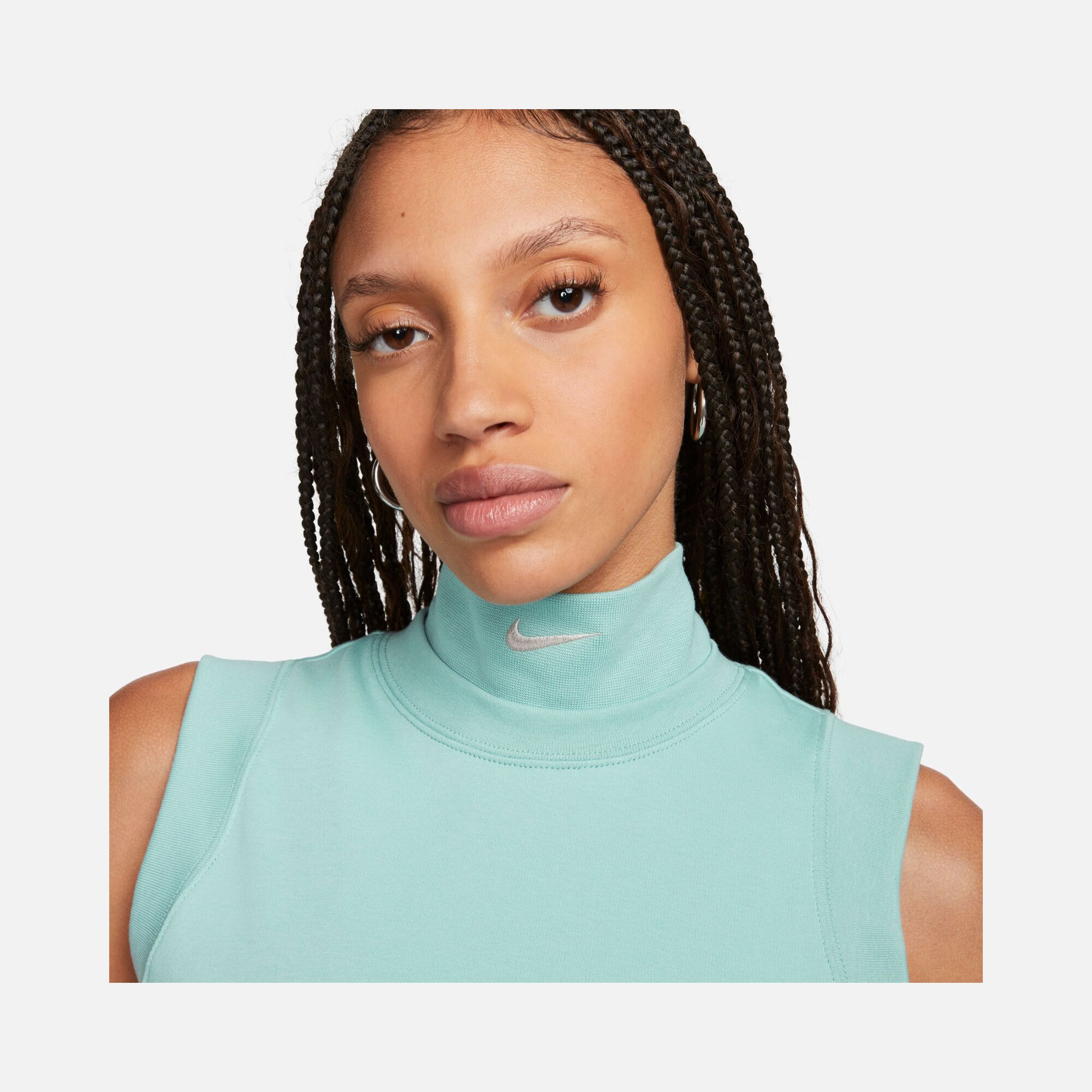 Nike Sportswear Collection Mock-Neck Cropped Kadın Atlet