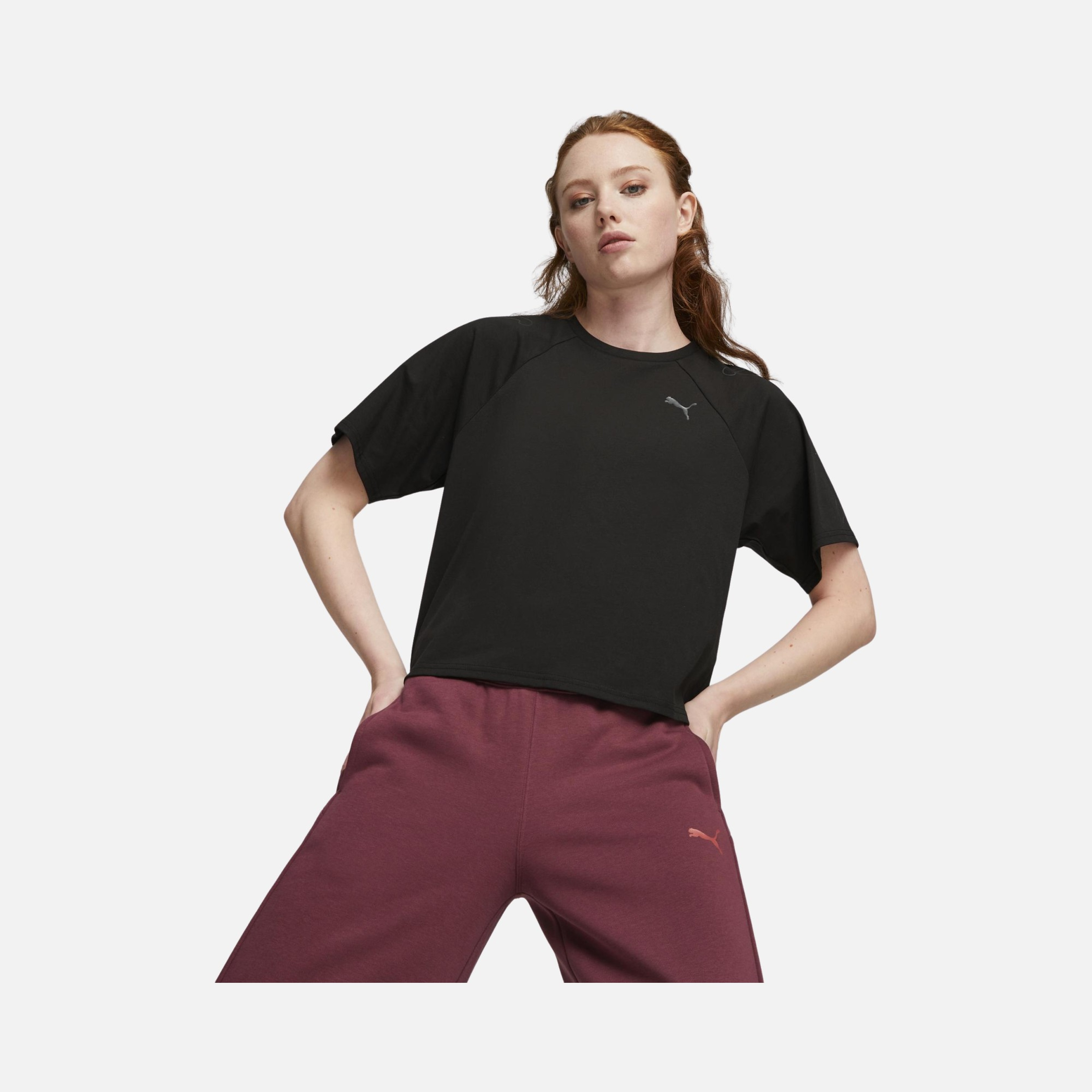 Puma Sportswear Motion Short-Sleeve Kadın Tişört