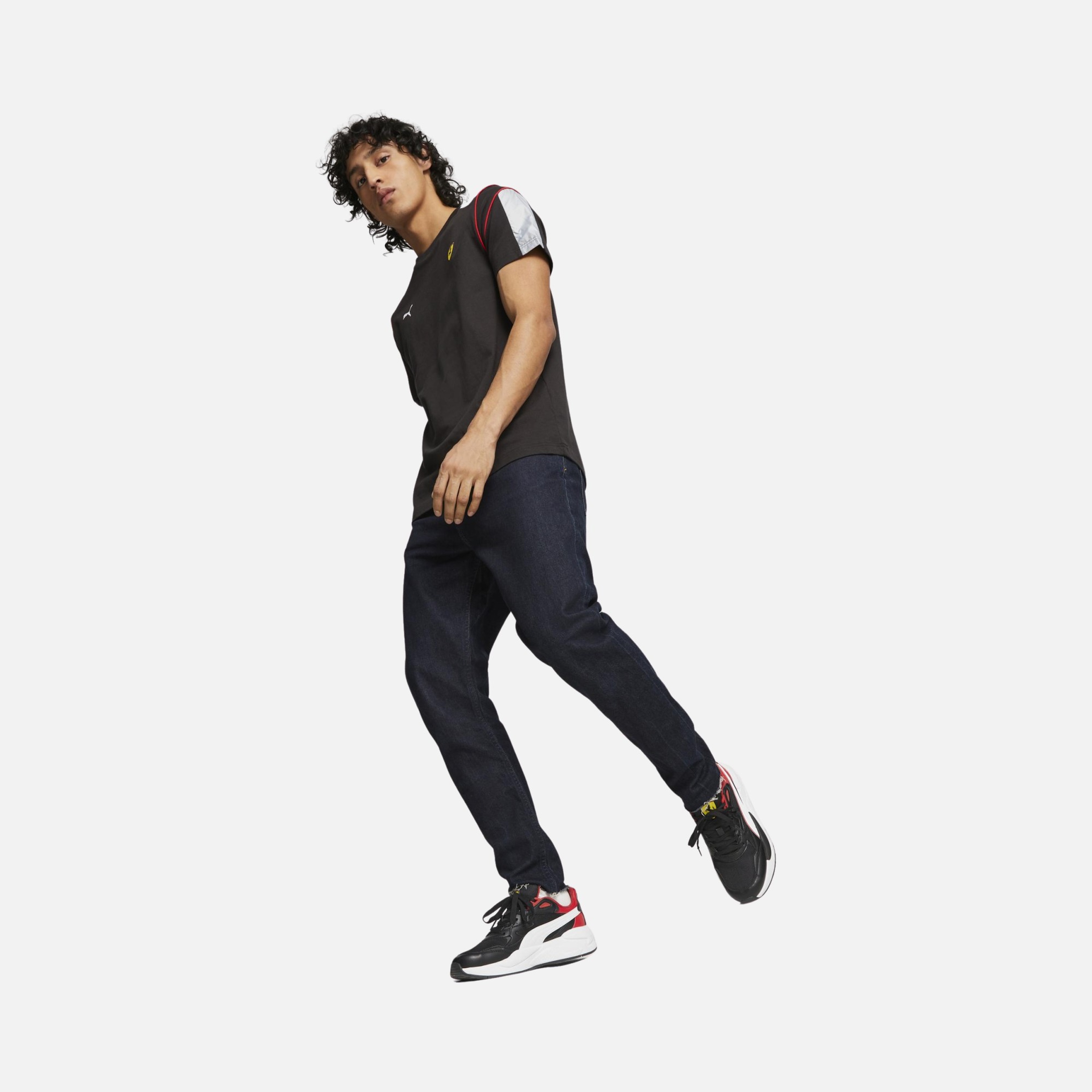 Puma Sportswear Ferrari Race Mt7 Short-Sleeve Erkek Tişört