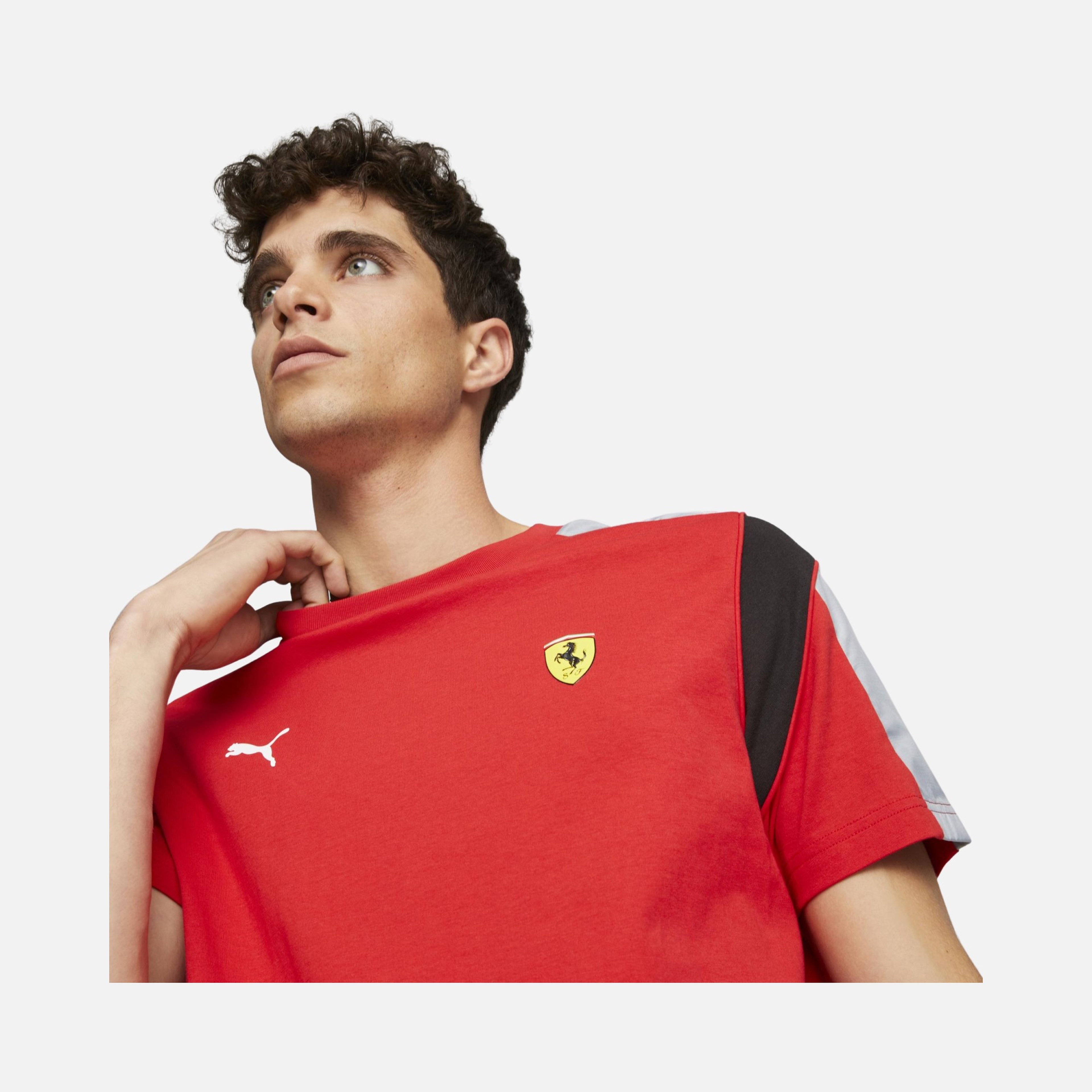 Puma Sportswear Ferrari Race Mt7 Short-Sleeve Erkek Tişört
