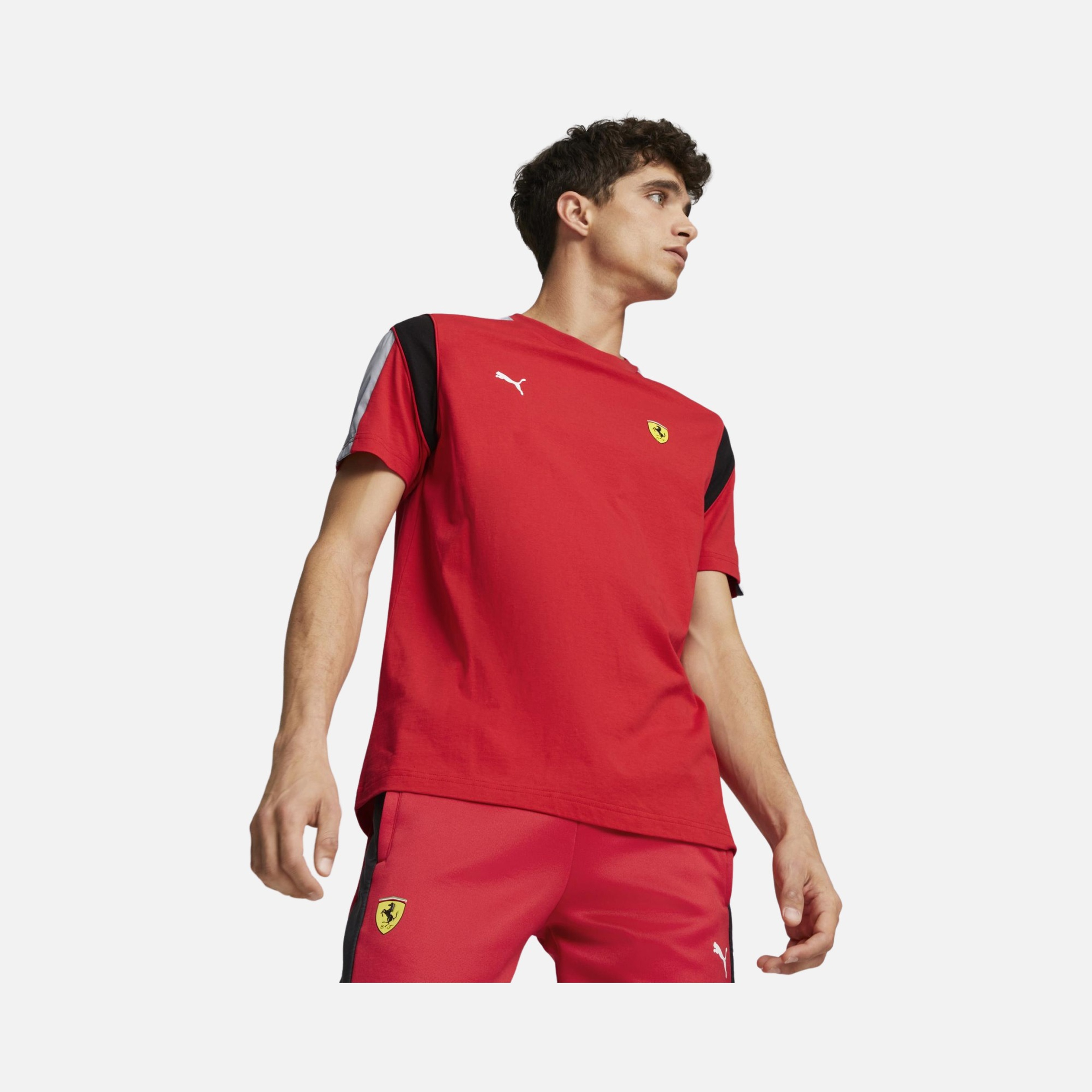 Puma Sportswear Ferrari Race Mt7 Short-Sleeve Erkek Tişört