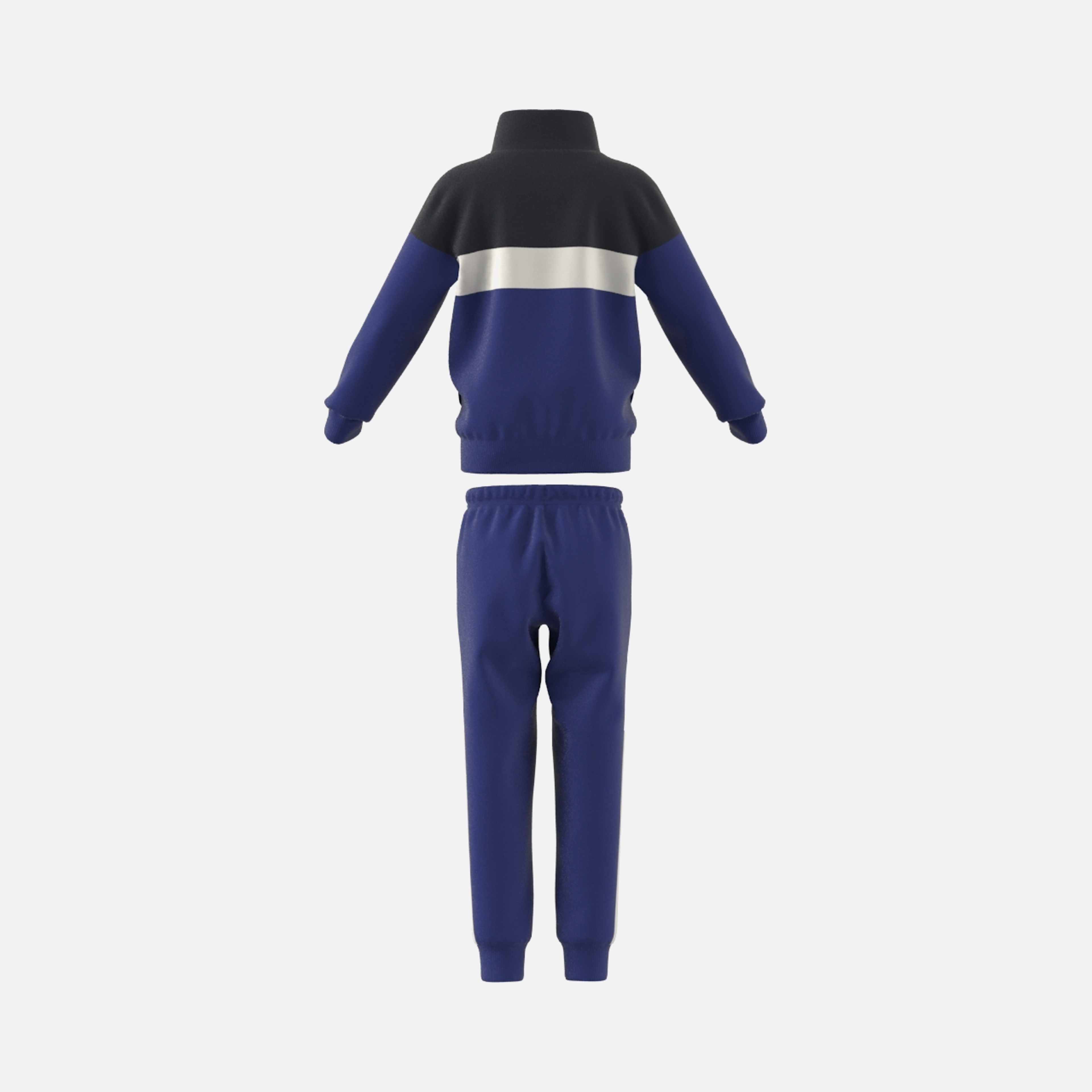 adidas Sportswear Tiberio 3-Stripes Colorblock Shiny Çocuk Eşofman Takımı