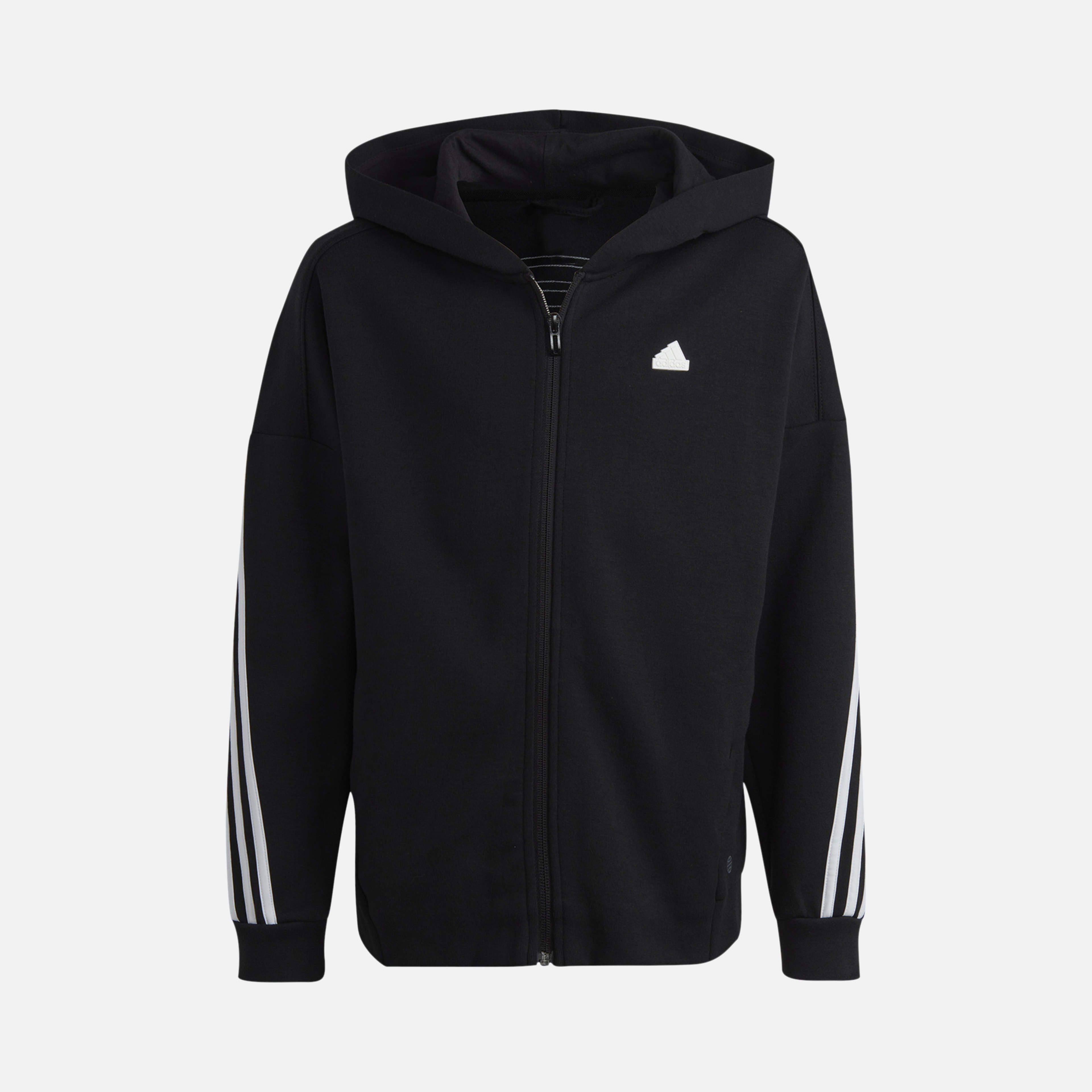 adidas Sportswear Future Icons 3-Stripes Full-Zip Hooded Çocuk Sweatshirt