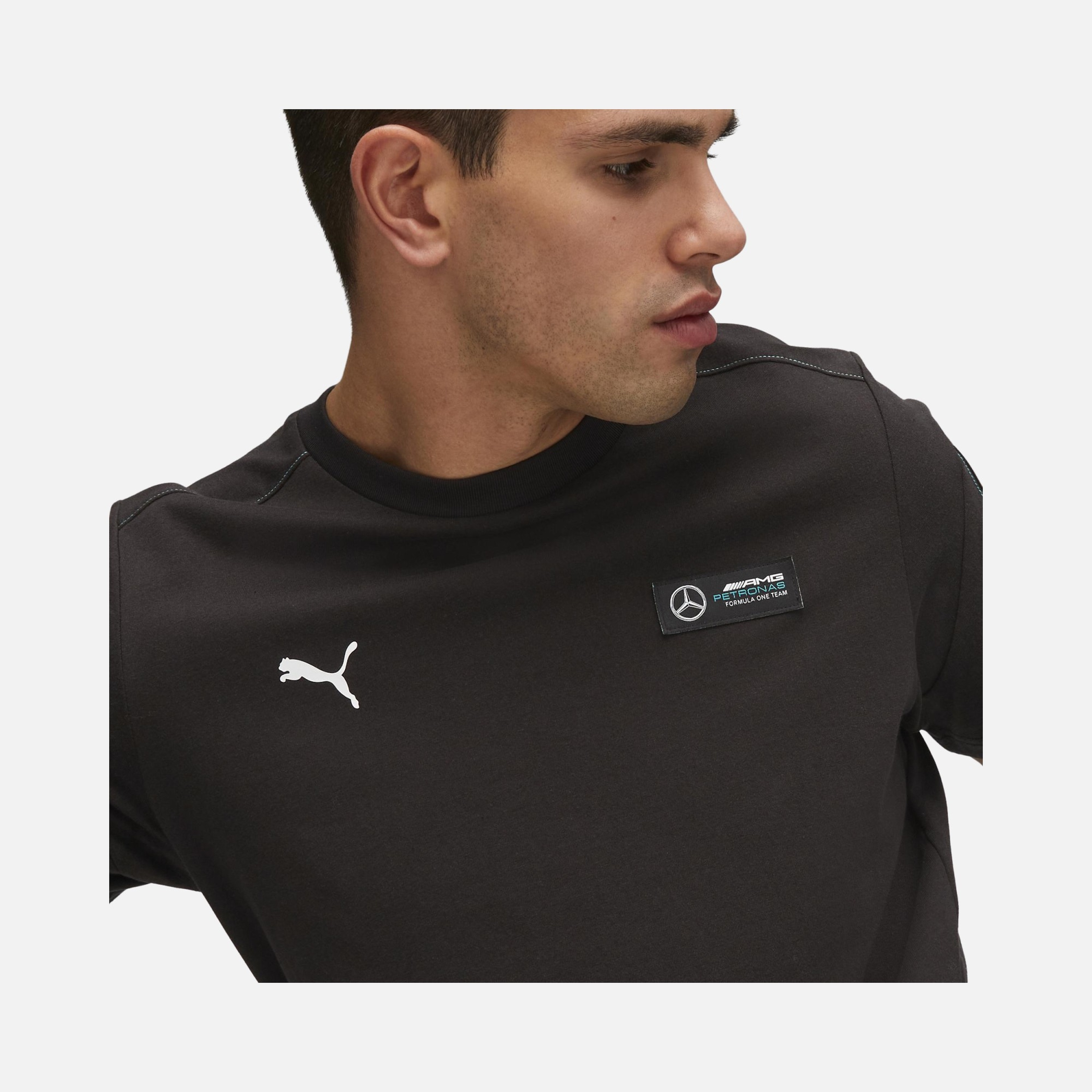 Puma Sportswear Mercedes-AMG Petronas Motorsport F1 Graphic Short-Seeve Erkek Tişört