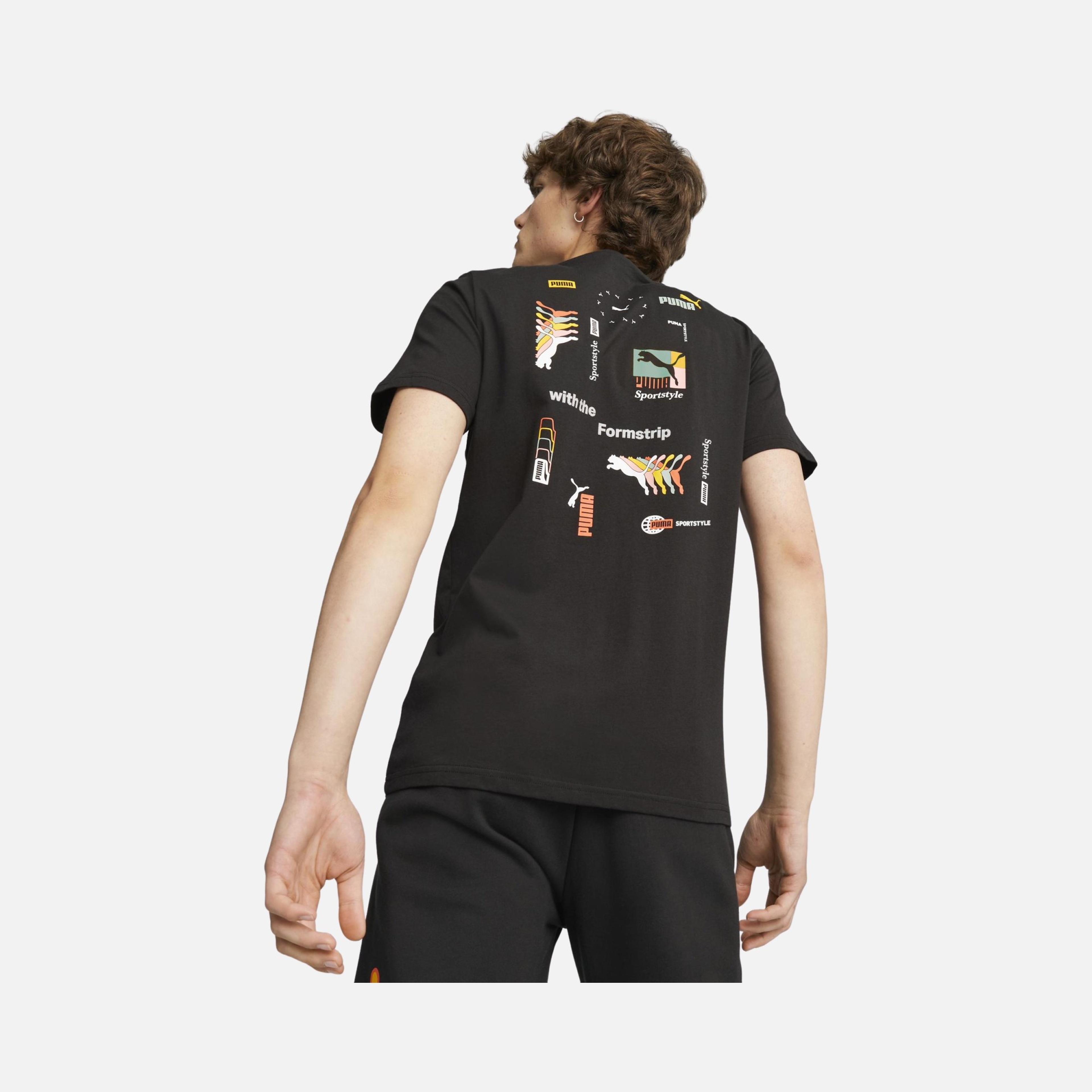 Puma Sportswear Classics Brand Love Graphic Short-Sleeve Erkek Tişört