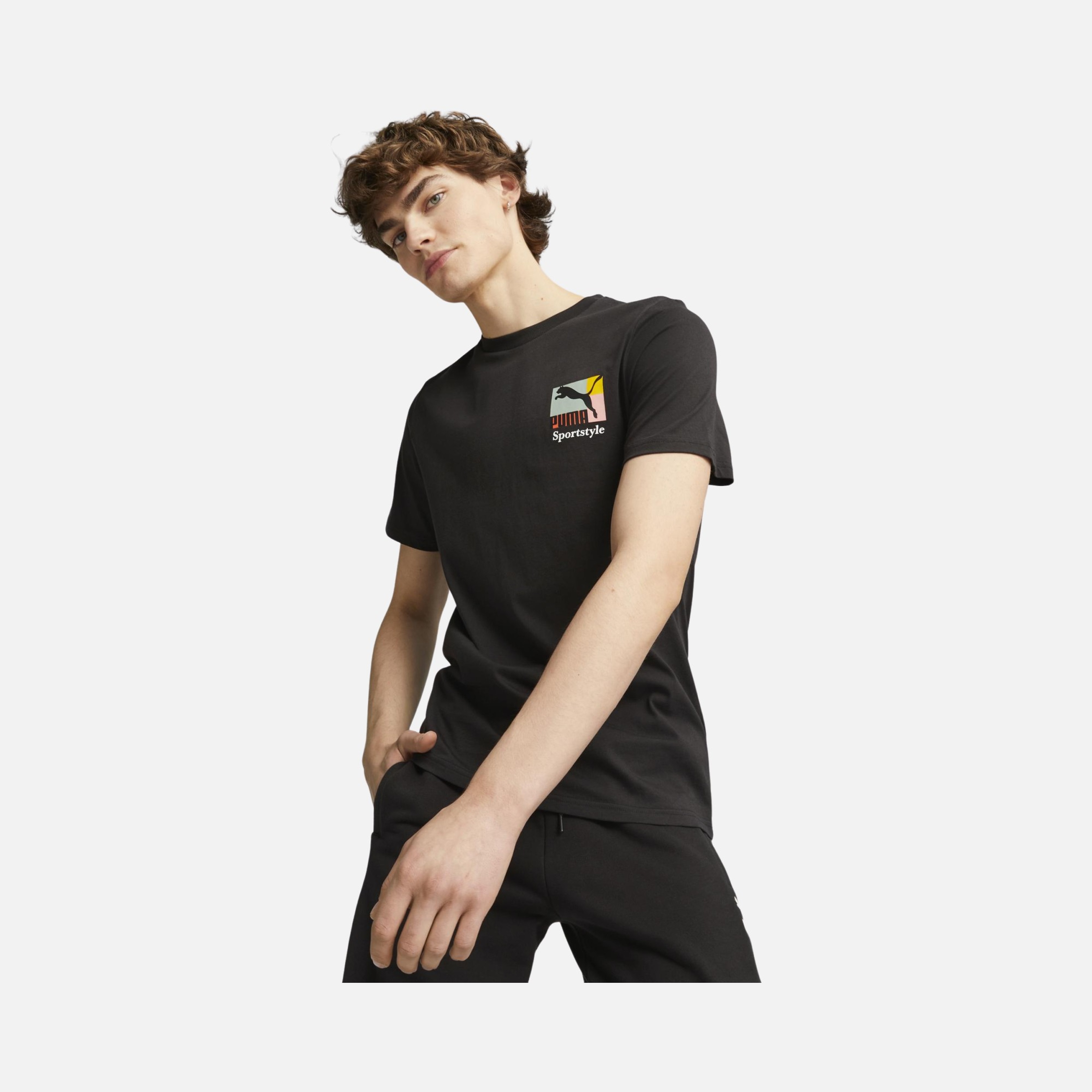 Puma Sportswear Classics Brand Love Graphic Short-Sleeve Erkek Tişört